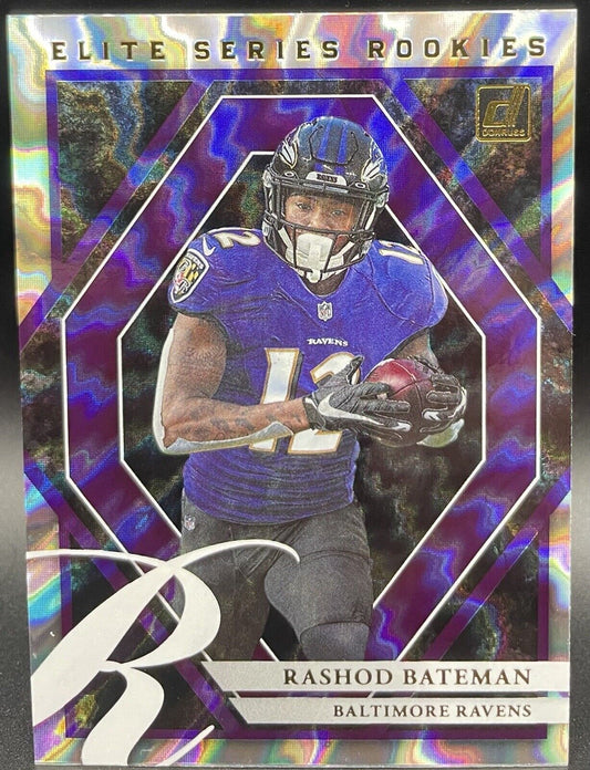 2021 Panini Donruss - Elite Series Rookies #ESR-RBA Rashod Bateman (RC)