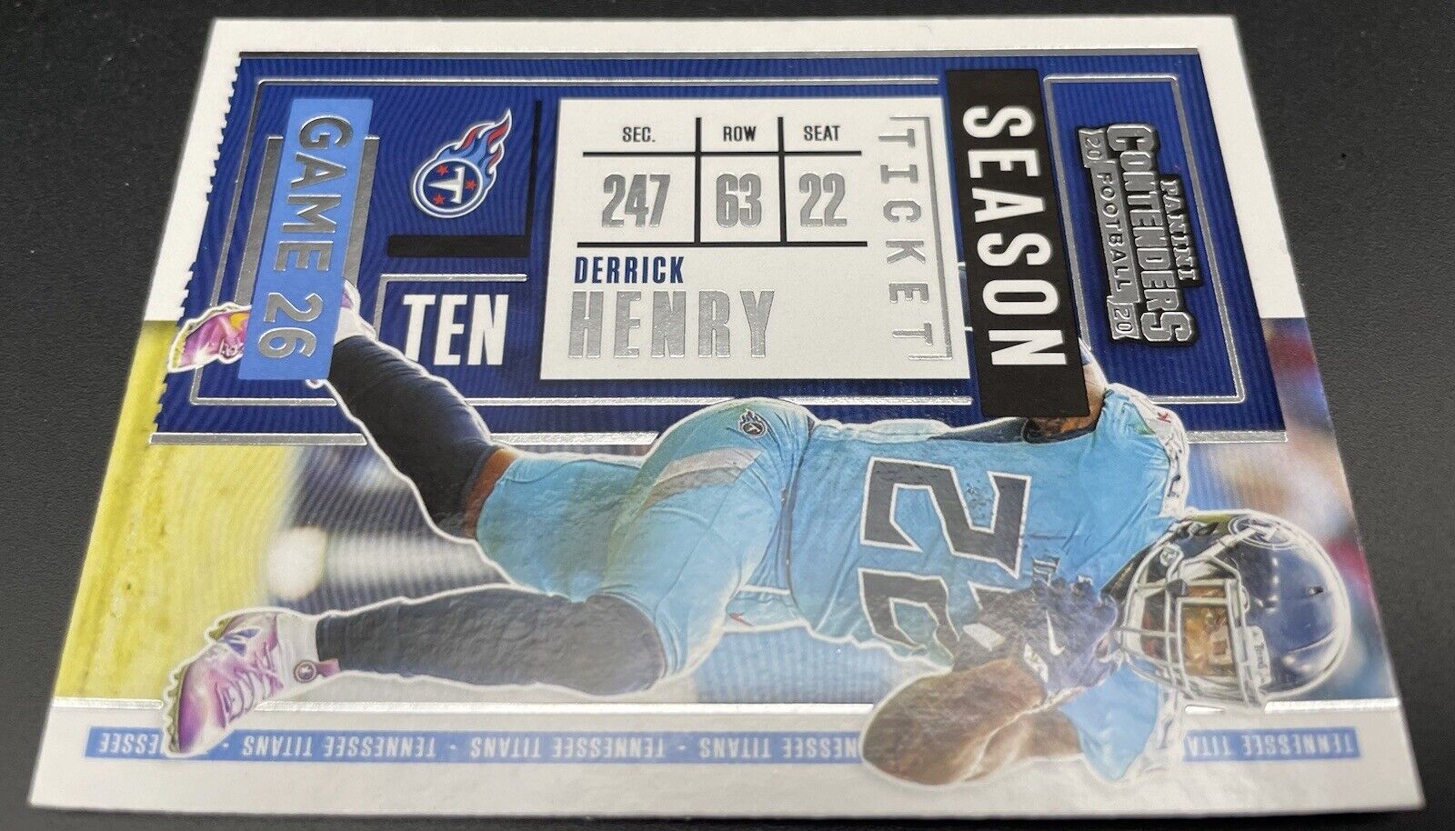 2020 Panini Contenders Football #11 Derrick Henry Titans