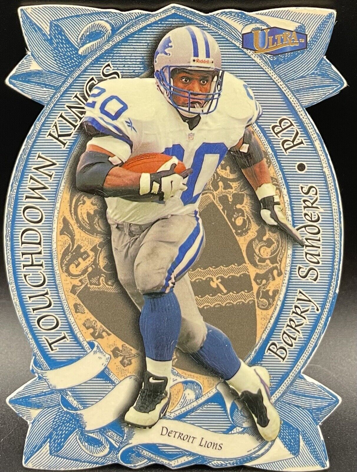 Barry Sanders 1998 Clear Ultra Die Cut 5 Of 15 touchdown Kings Detroit Lions