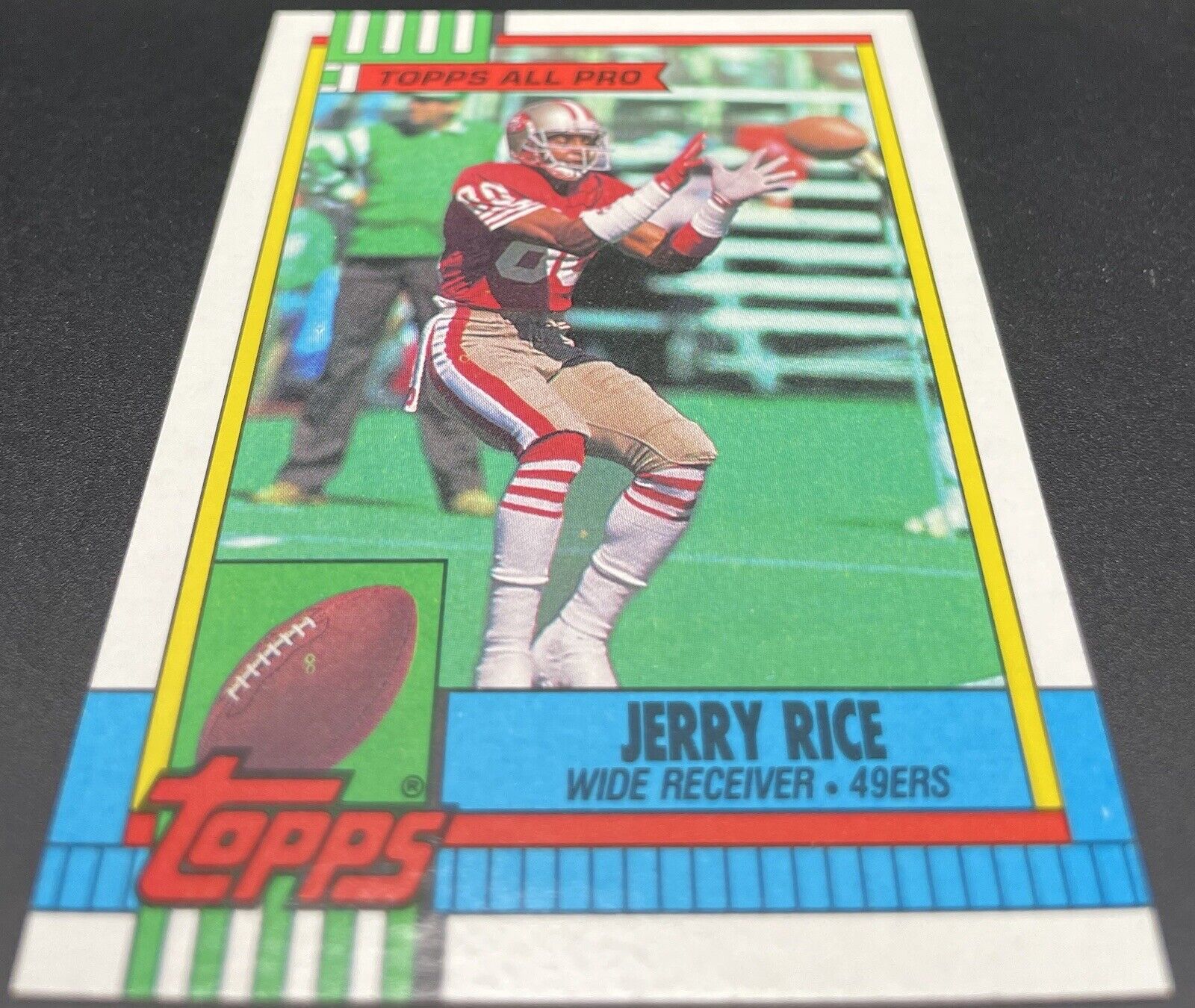 1990 Topps - #8 Jerry Rice San Francisco 49Ers All Pro ￼