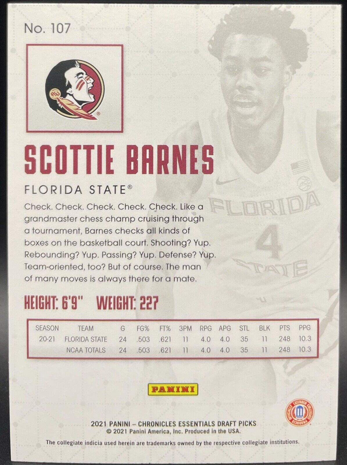 Scottie Barnes 2021 Panini Rookie Cards Tronto Rapters 9 cards total