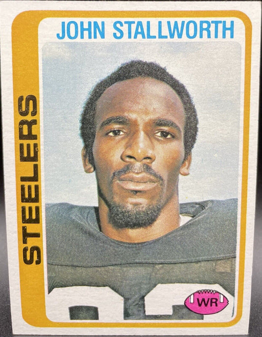 1978 Topps #320 John Stallworth (RC) Pittsburgh Steelers Inducted In 2002 HOF ￼