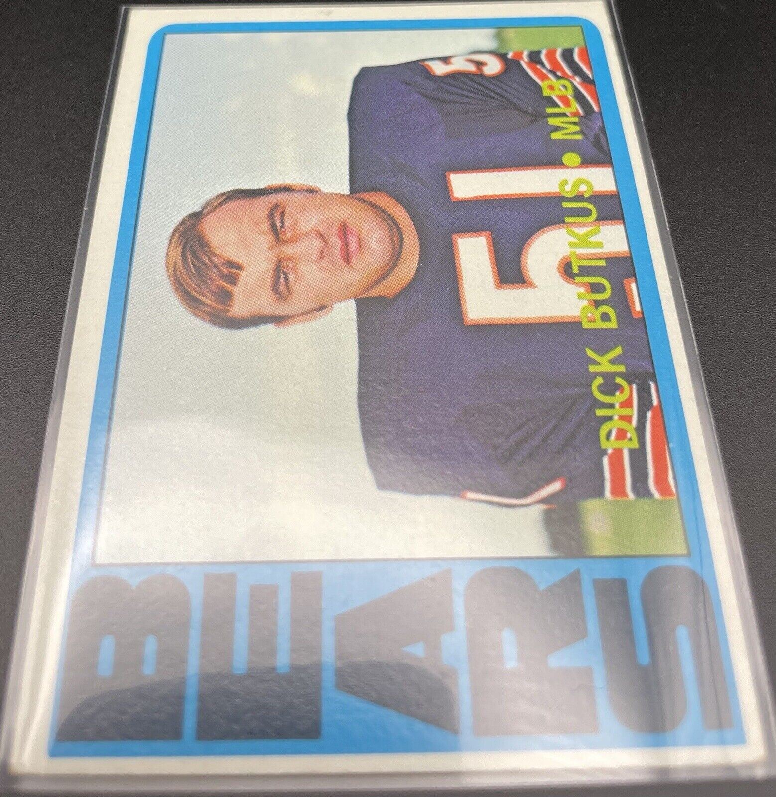 Dick Butkus 1972 Topps #170 Chicago Bears Da Bears