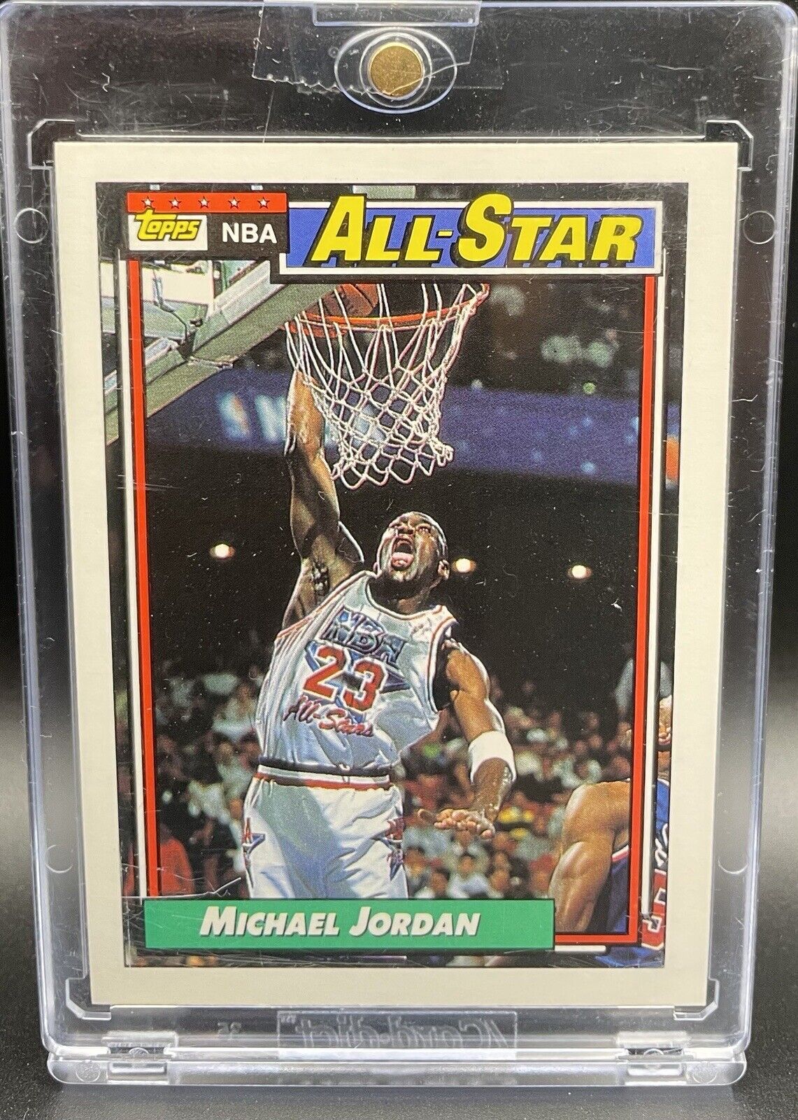 1992 Topps All star Michael Jordan #115 1991–92 Nba All-Star The Goat🔥🔥🏀