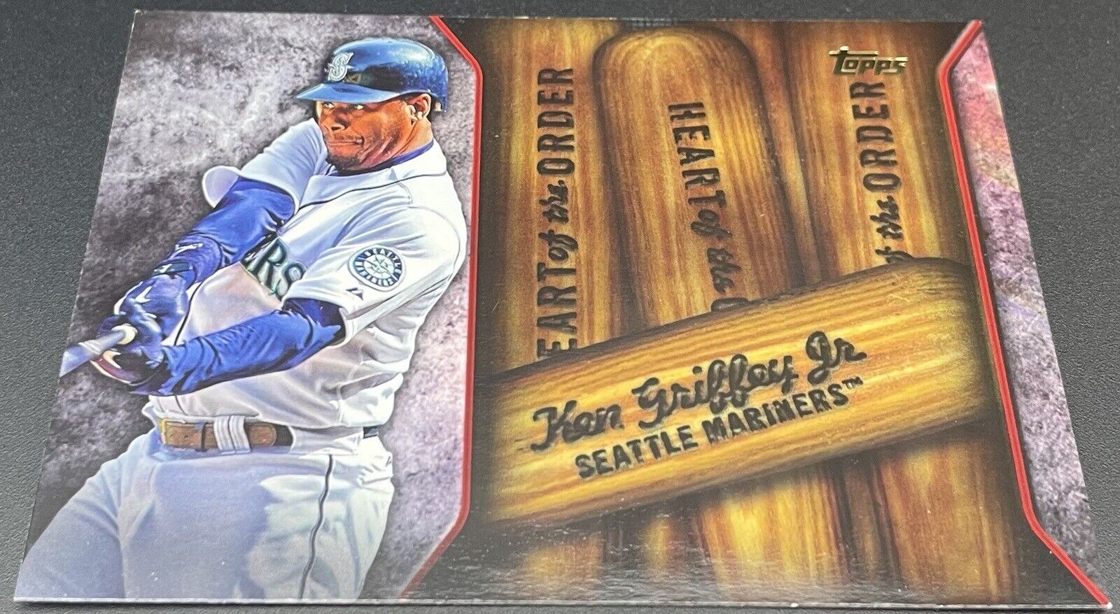 2015 Topps Ken Griffey Jr # HOR-4 Heart Of The Order Seattle Mariners