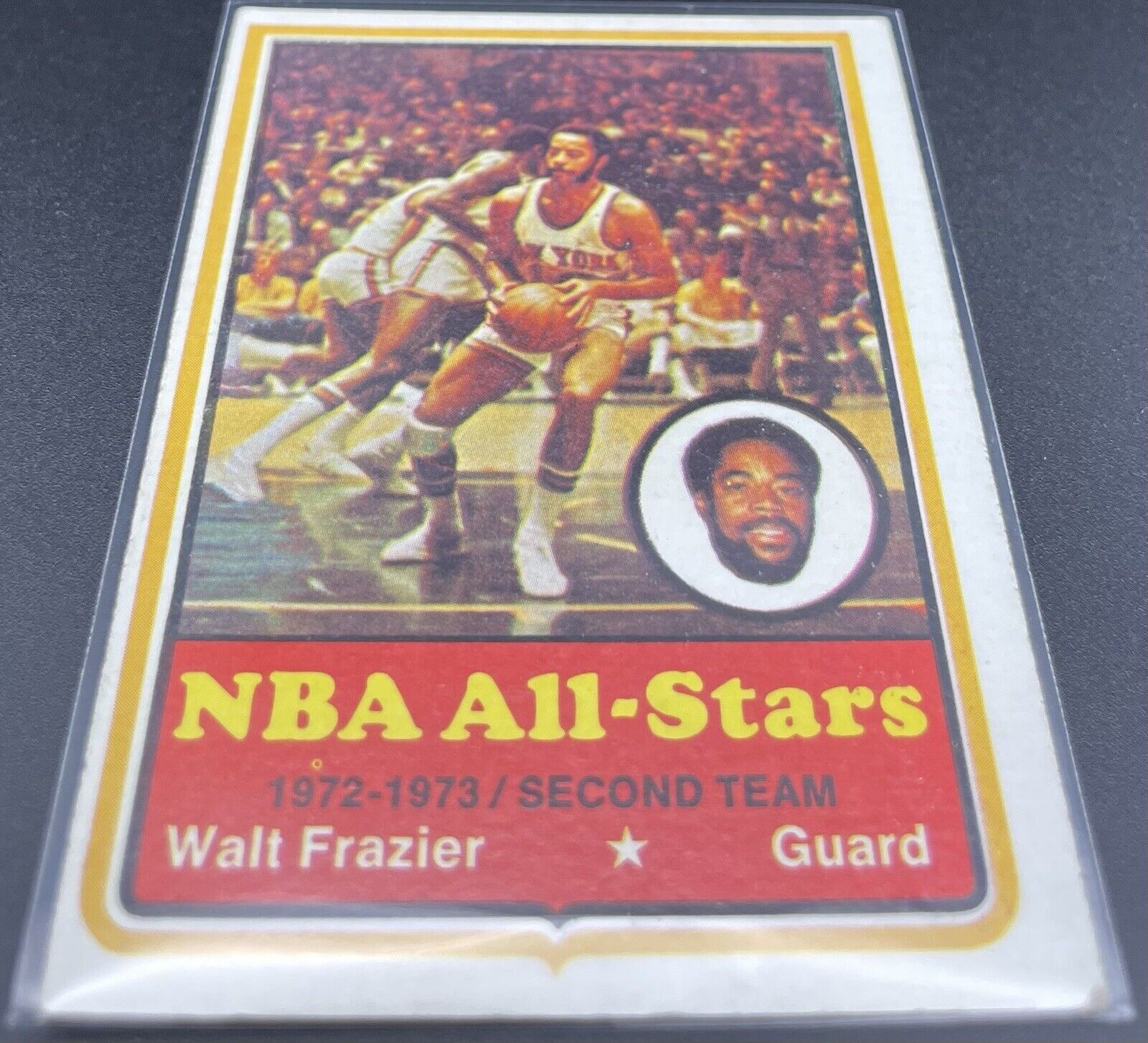 Walt Frazier 1974 Topps #10 All-Star  New York Knicks HOF