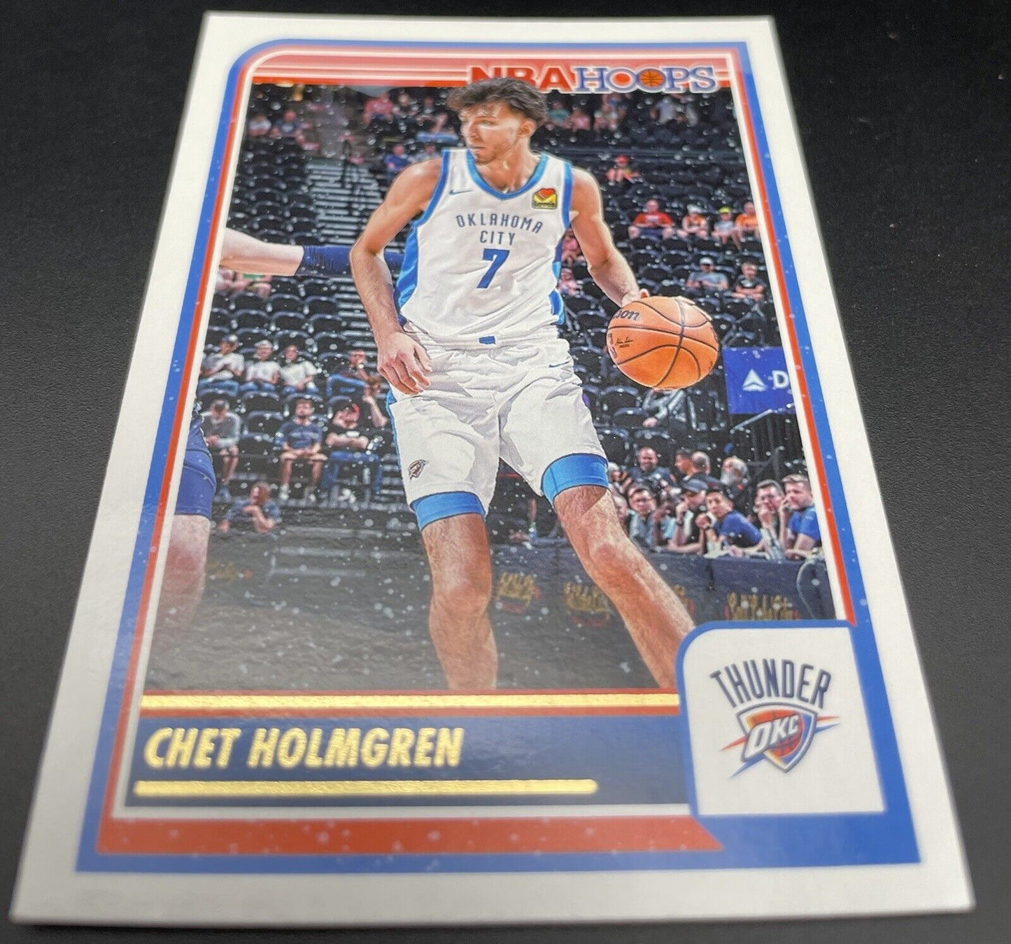 2023-24 CHET HOLMGREN NBA Hoops Impulse ULTRA RARE SSP #24 OKC THUNDER SHARP!