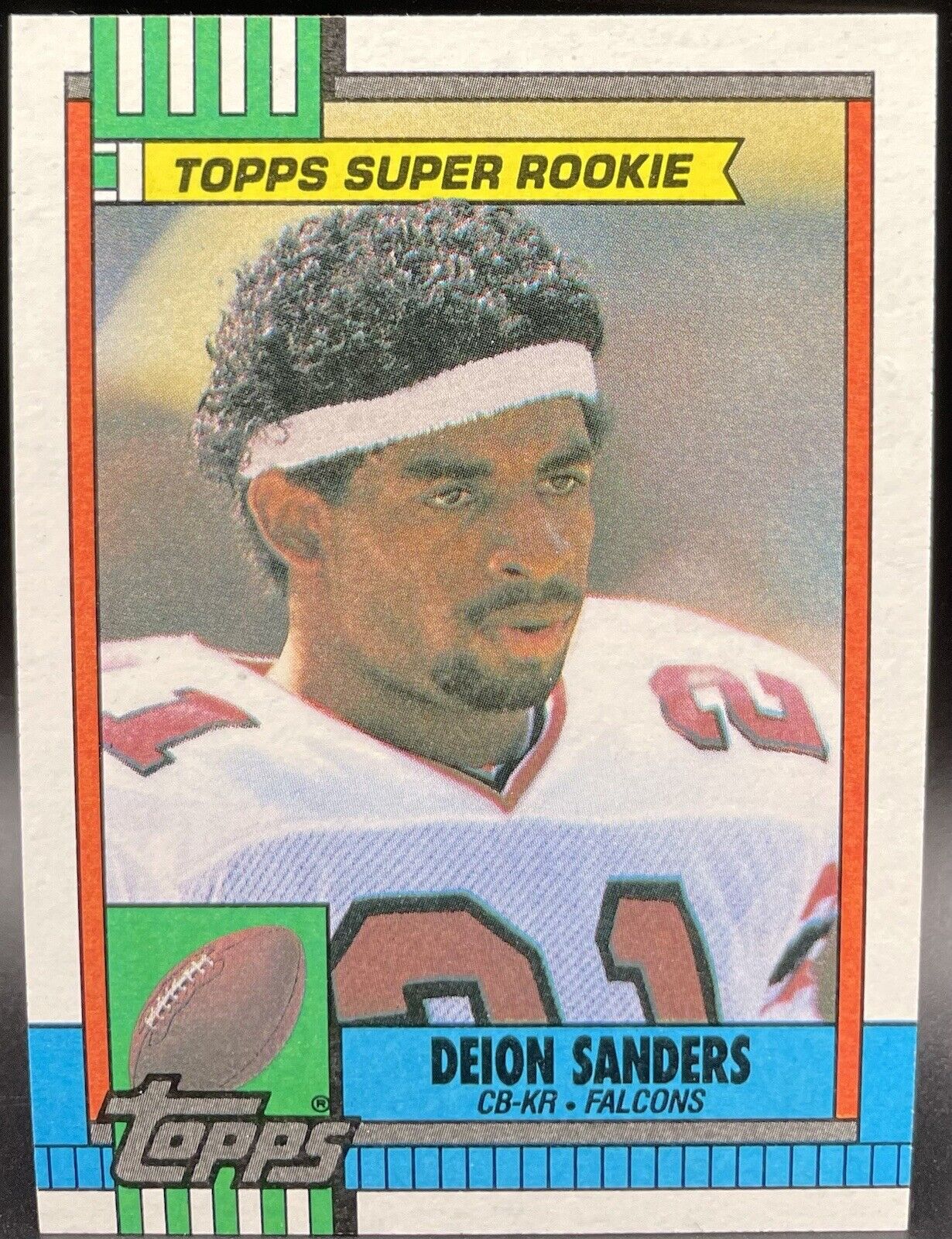 Deion Sanders “ Primetime”  1990 Topps #469 Super Rookie Atlanta Falcons