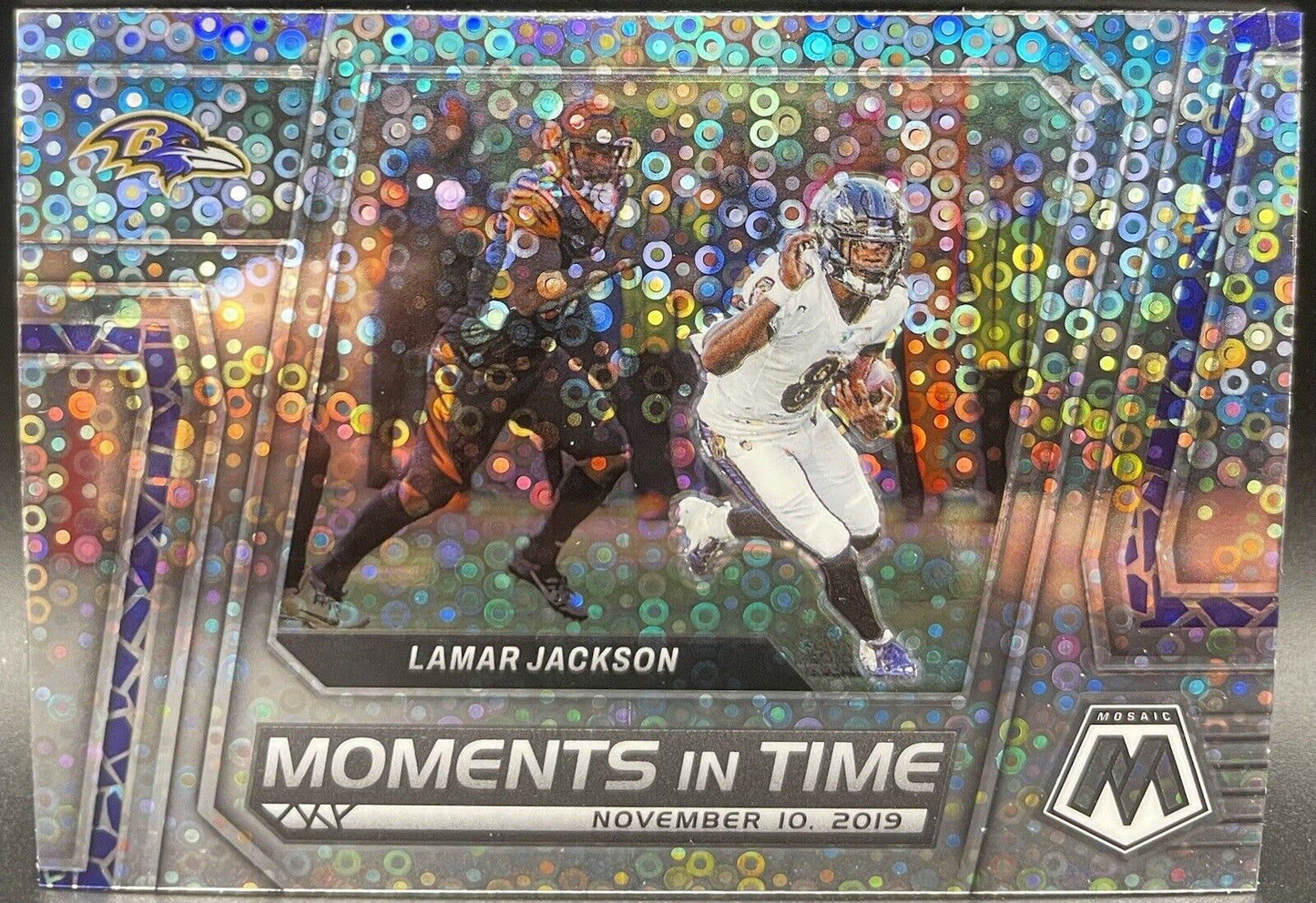 Lamar Jackson  2023 Panini Mosaic Disco #MT-23 Baltimore Ravens