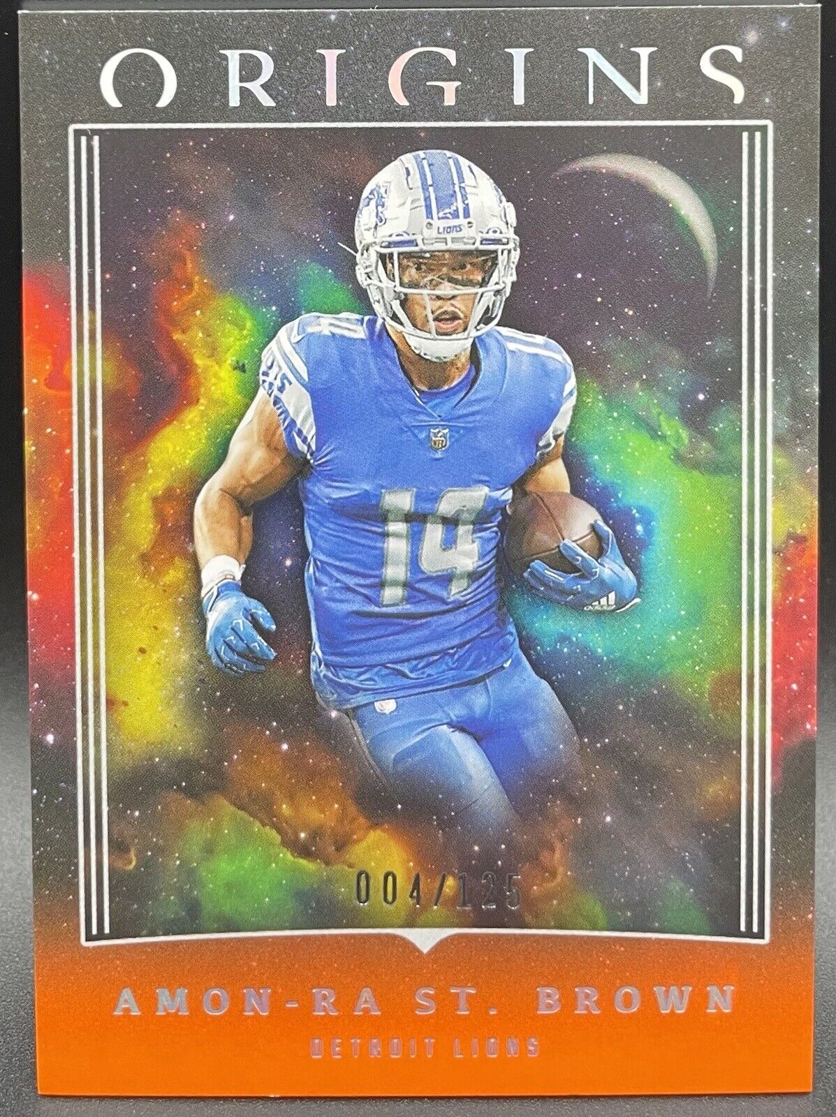 Amon-Ra St. Brown 2023 Panini Origins #32 Detroit Lions  /125 Orange 🔥🏈