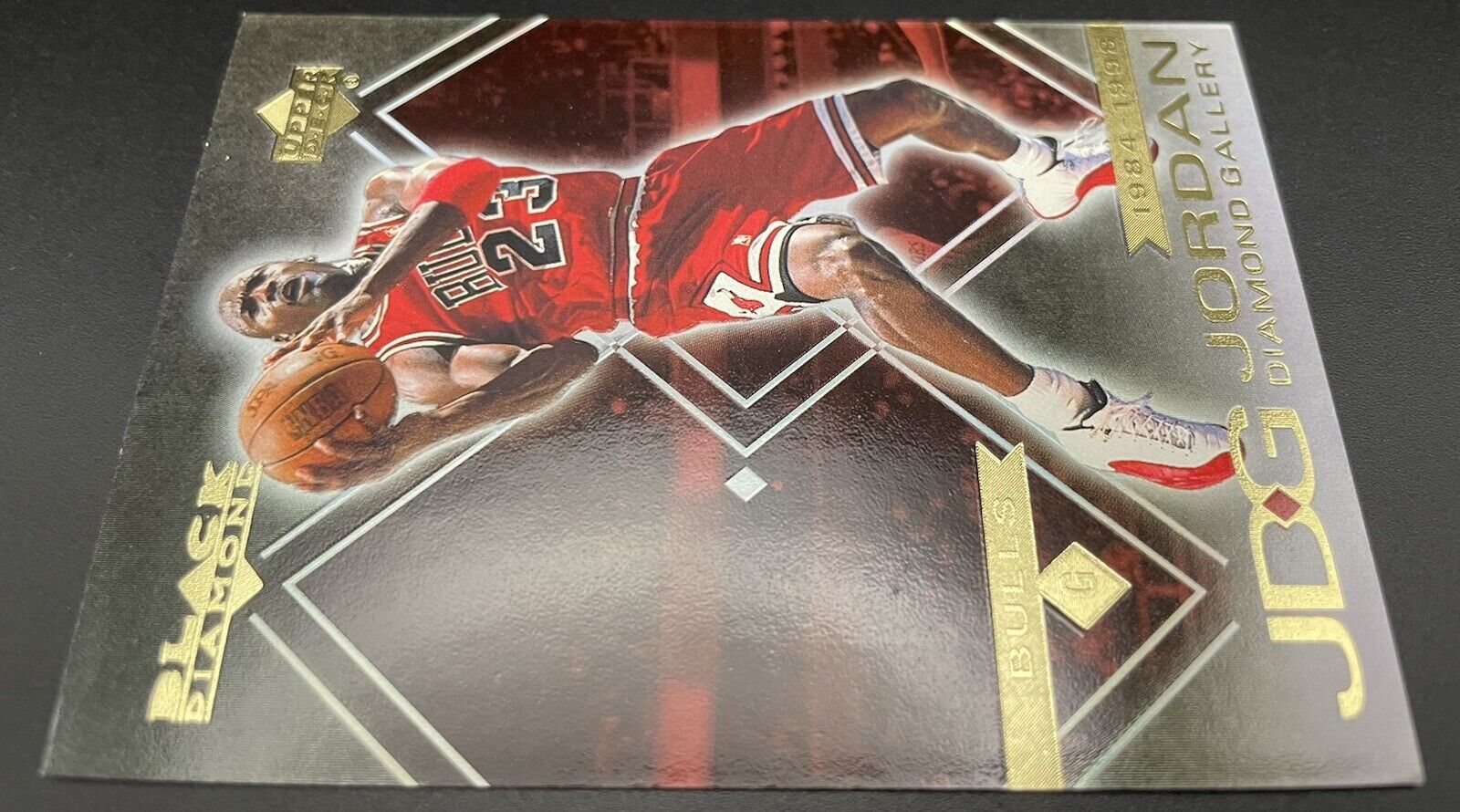 Michael Jordan 2000 Upper Deck Black Diamond #DG6 Chicago Bulls Diamond Gallery