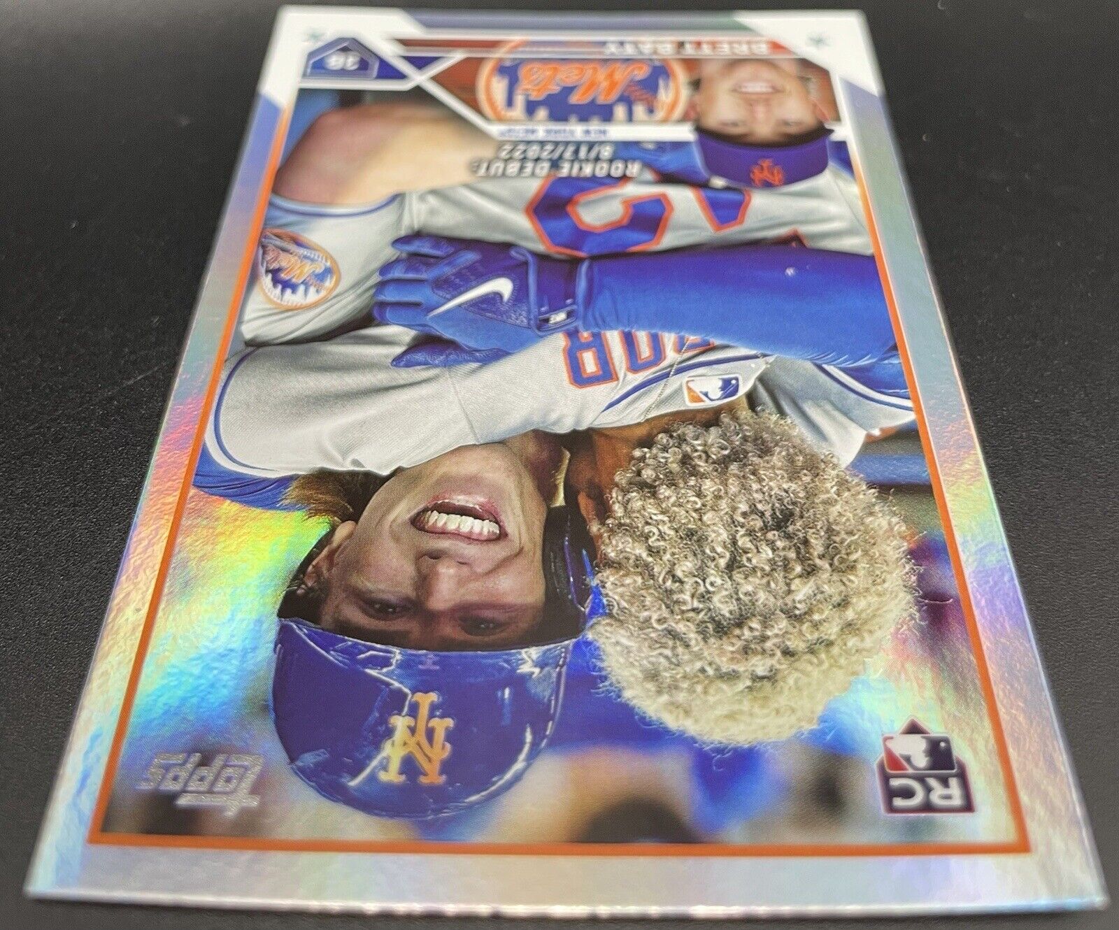 Brett Baty 2023 Topps #US158 Chrome RC New York Mets