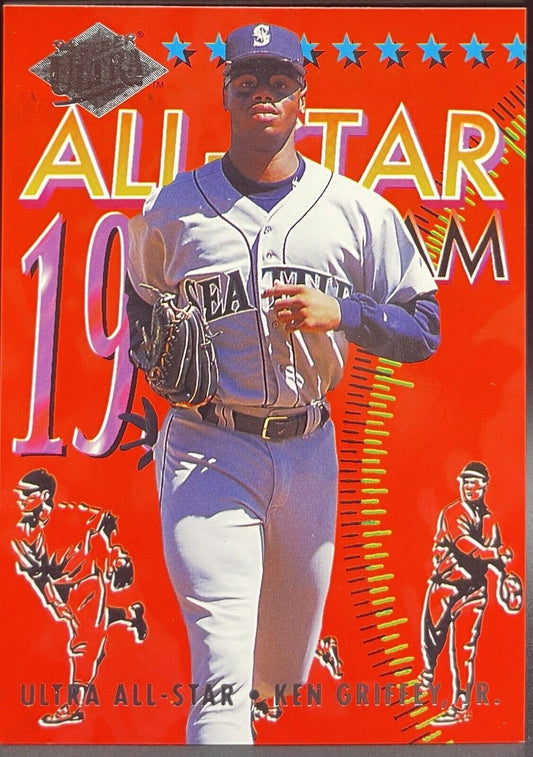 Ken Griffey Jr. #8 of 20 (1994 Fleer Ultra) All-Star Team, Seattle Mariners, HOF