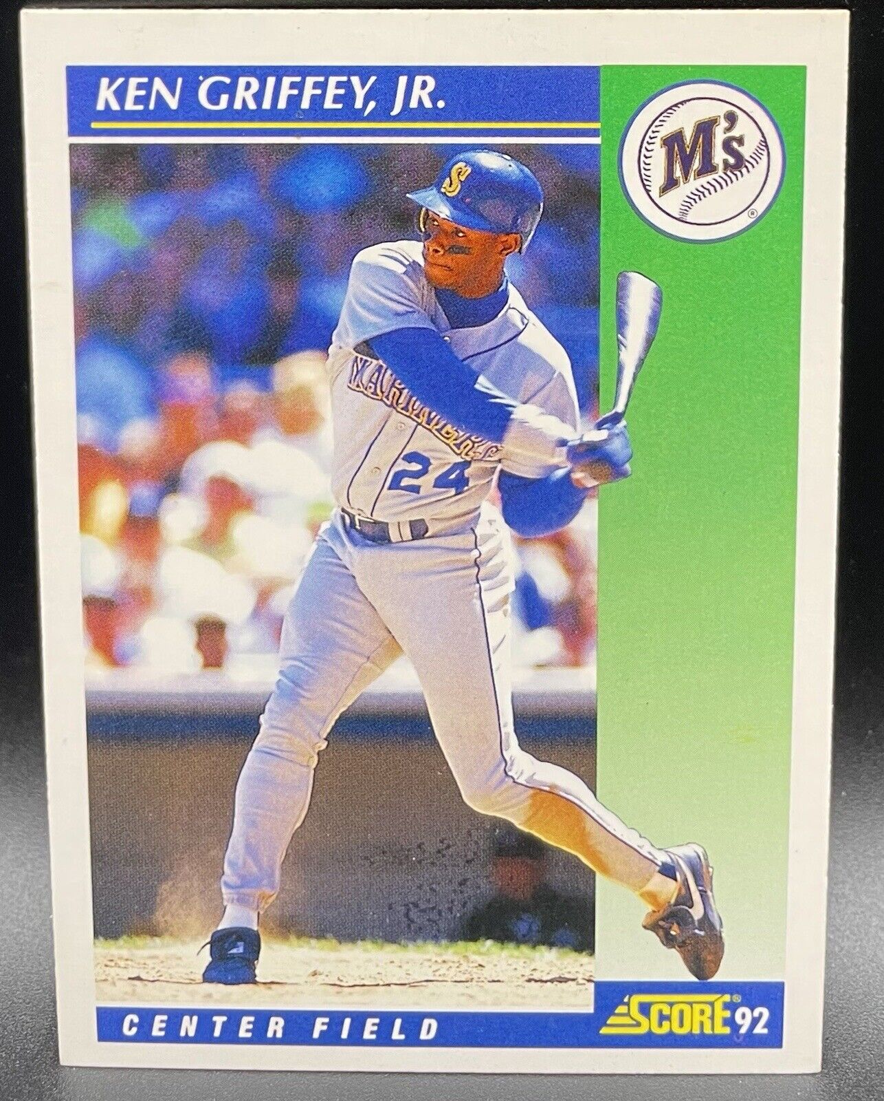 1992 Score Ken Griffey Jr. #1 Seattle Mariners Center Fielder ⚾️🔥⚾️