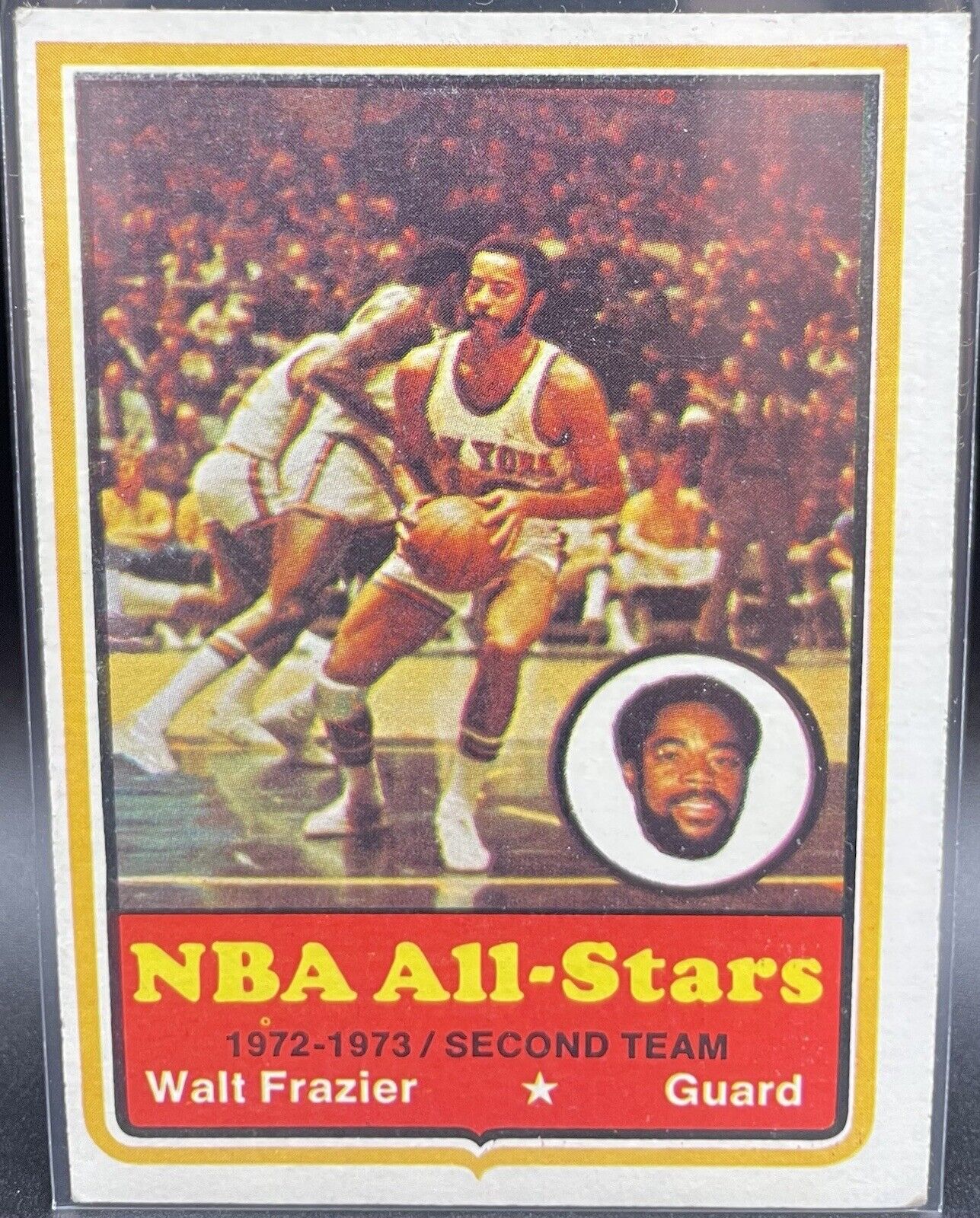 Walt Frazier 1974 Topps #10 All-Star  New York Knicks HOF