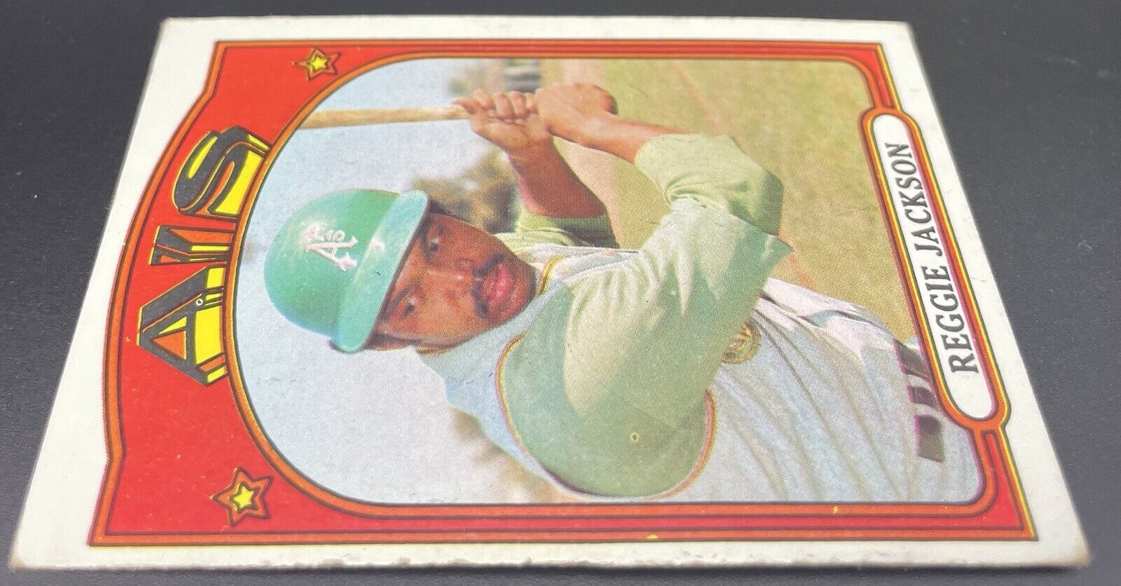 Reggie Jackson 1972 Topps #435 Oakland A’s HOF