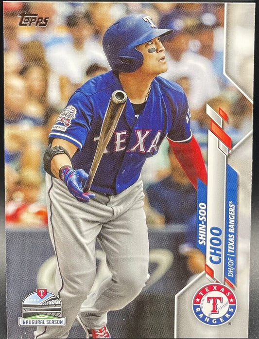 Shin-Soo Choo 2020 Topps Inaugural Season #518 Texas Rangers