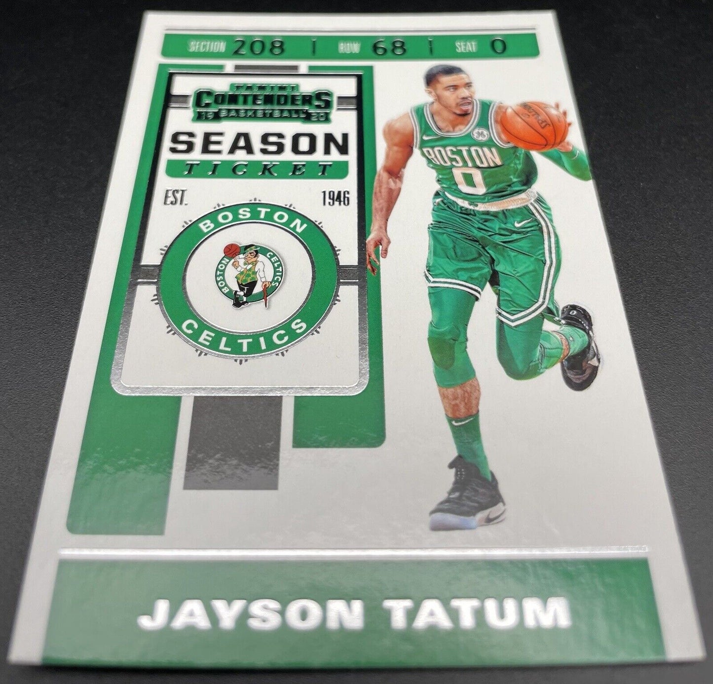 2019 Panini Contenders #43 Jayson Tatum    Boston Celtics