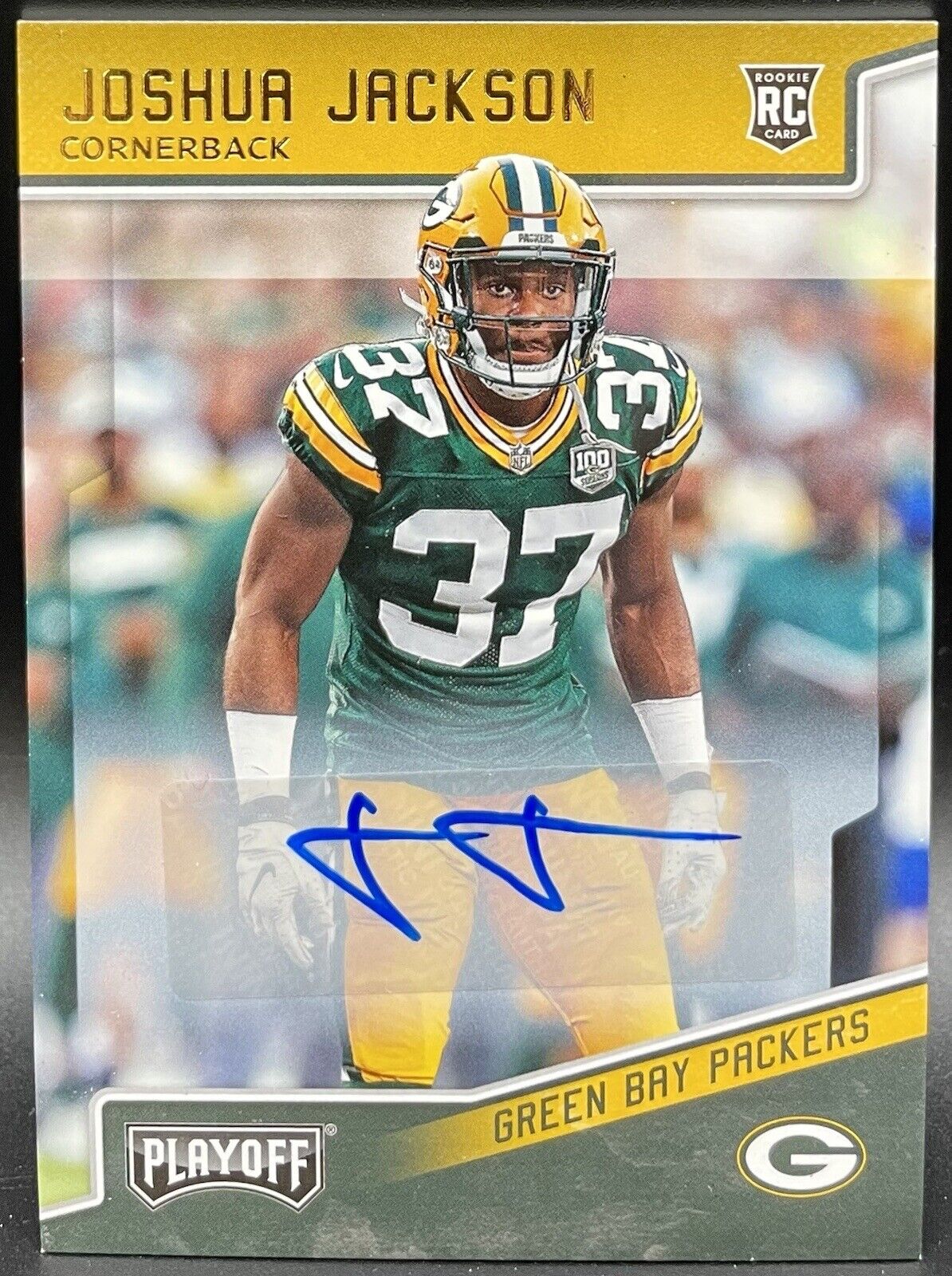 2018 Panini Playoff - Rookies Red Zone Autographs #255 Joshua Jackson (AU, RC)