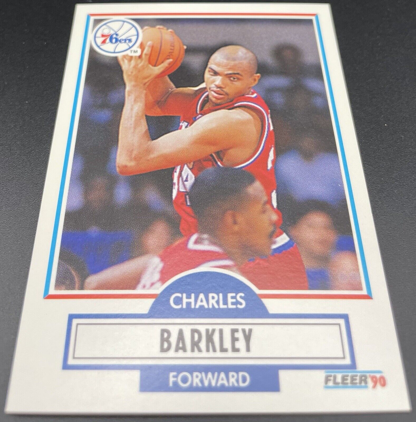 Charles Barkley Philadelphia 76ers 1990 Fleer #139