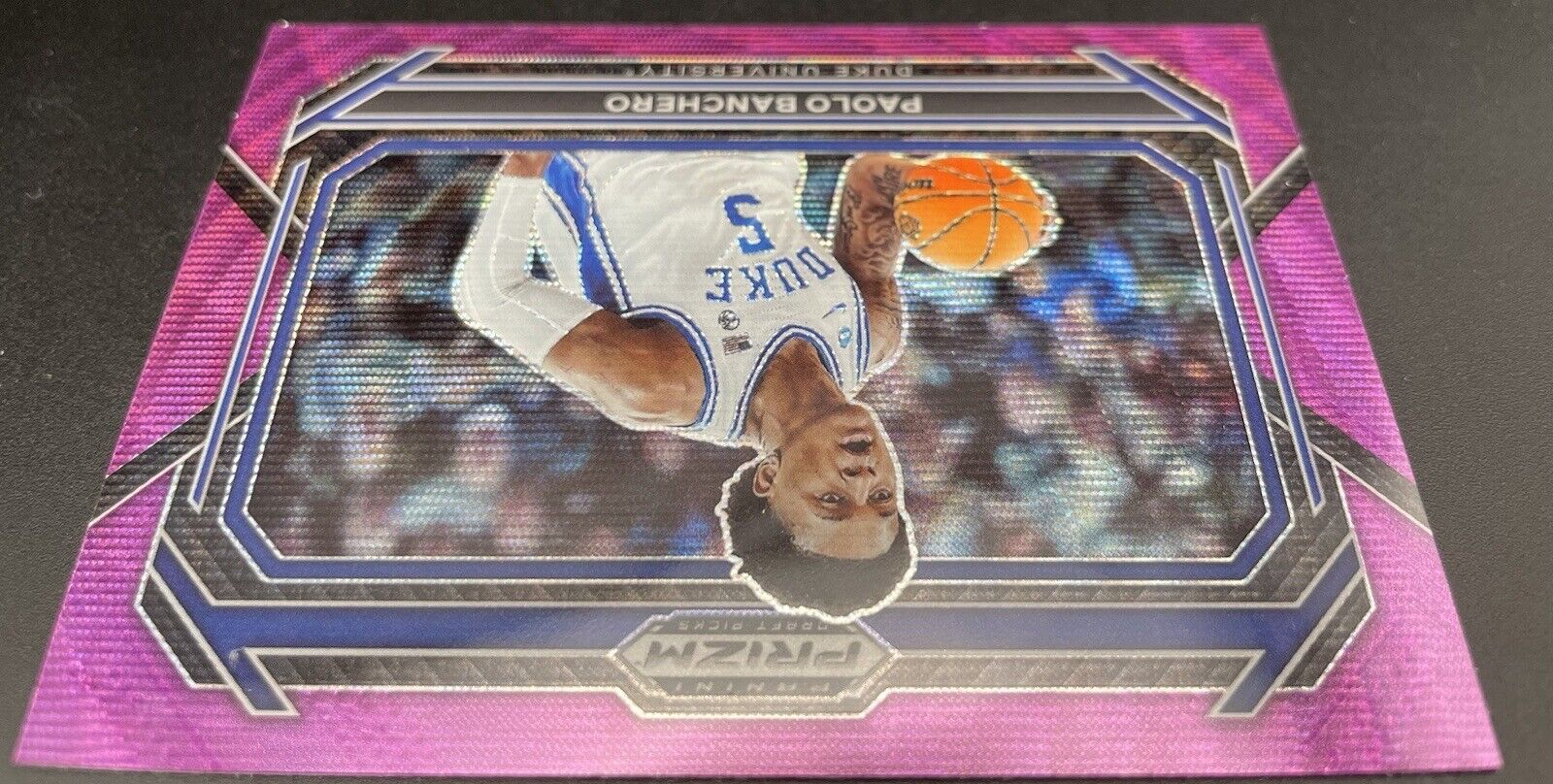 Paolo Banchero 2023 Panini  Prizm Drafts #74  RC Orlando Magic Pink Shimmer