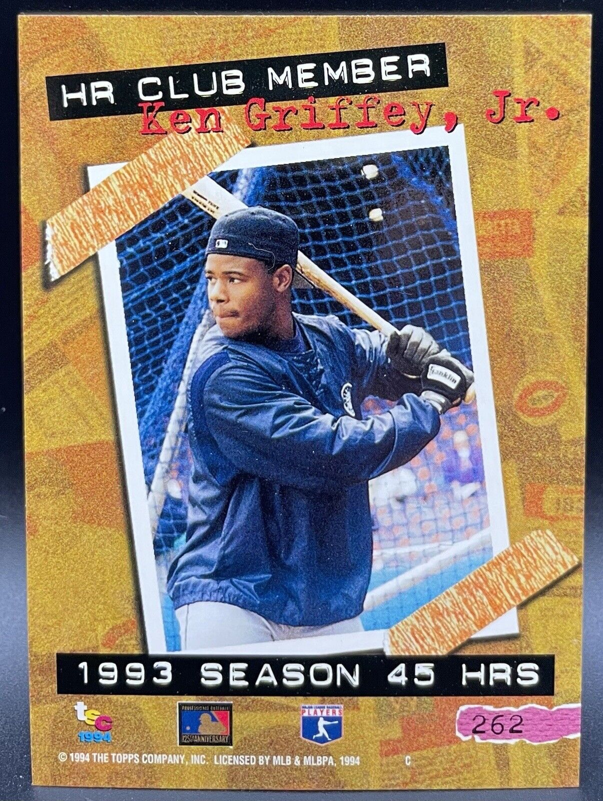 Ken Griffey Jr. 1994-2021 Topps Baseball Cards Seattle Mariners HOF The Goat