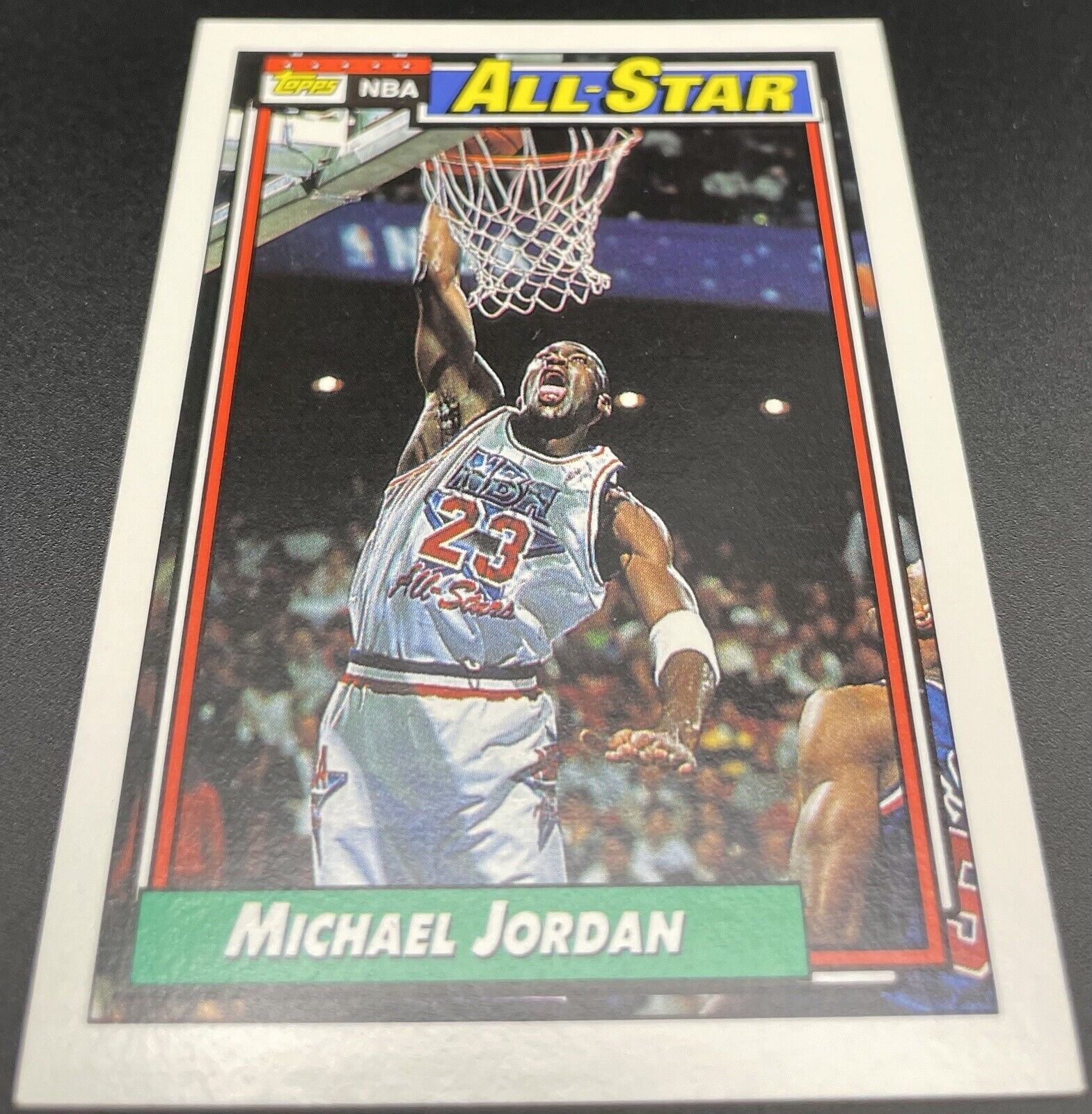 1992 Topps All star Michael Jordan #115 1991–92 Nba All-Star The Goat🔥🔥🏀