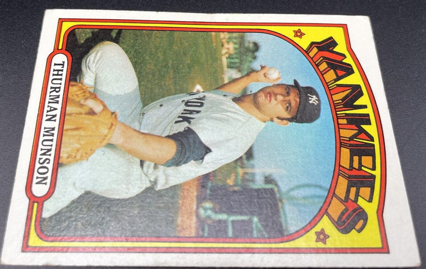 Thurman Munson 1972 Topps #441 New York Yankees