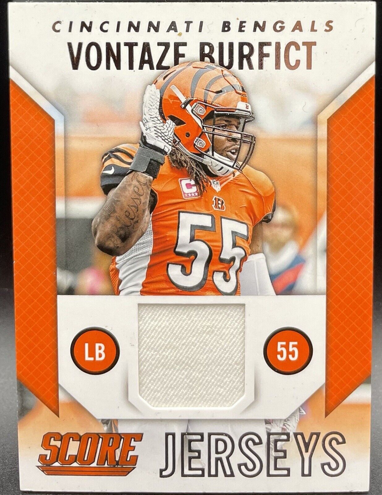 2015 Score Jerseys Vontaze Burfict #J-VB Bengals 