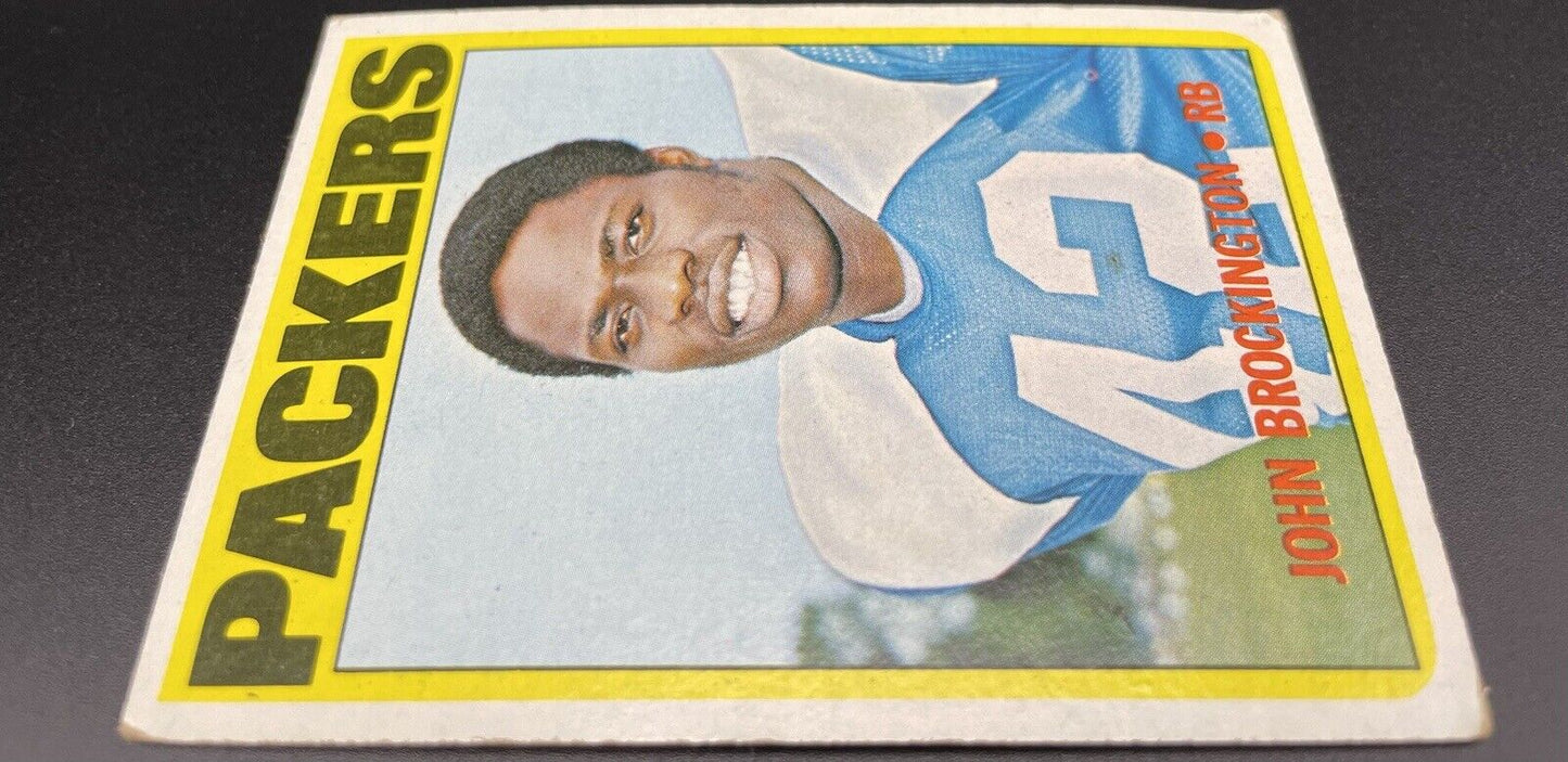 John Brockington 1972 Topps #85 Rookie Card Green Bay Packers Running Back HOF