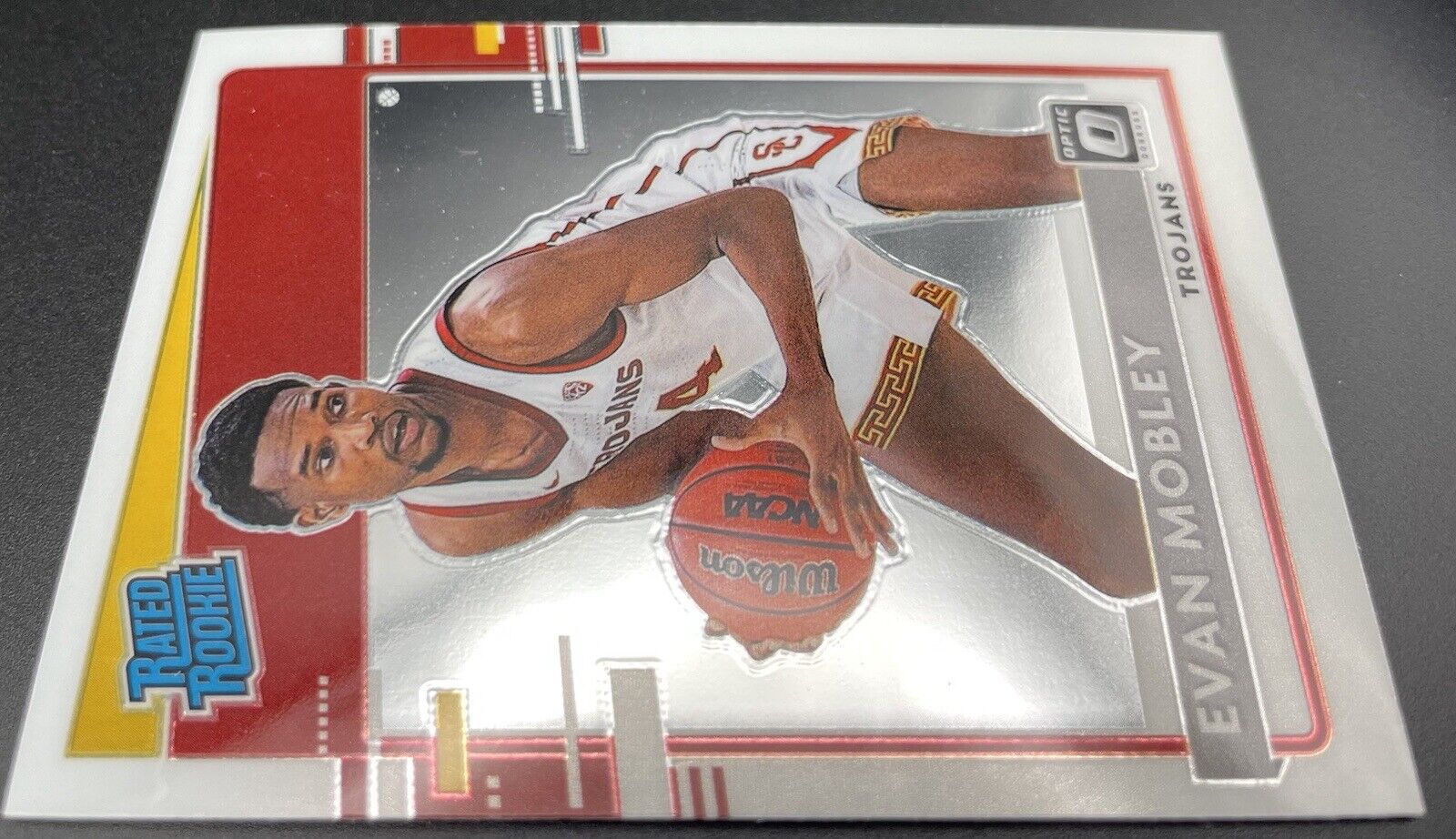 2021 Panini Donruss Optic Evan Mobley Holo Rated Rookie Card #202 CAVS!!!