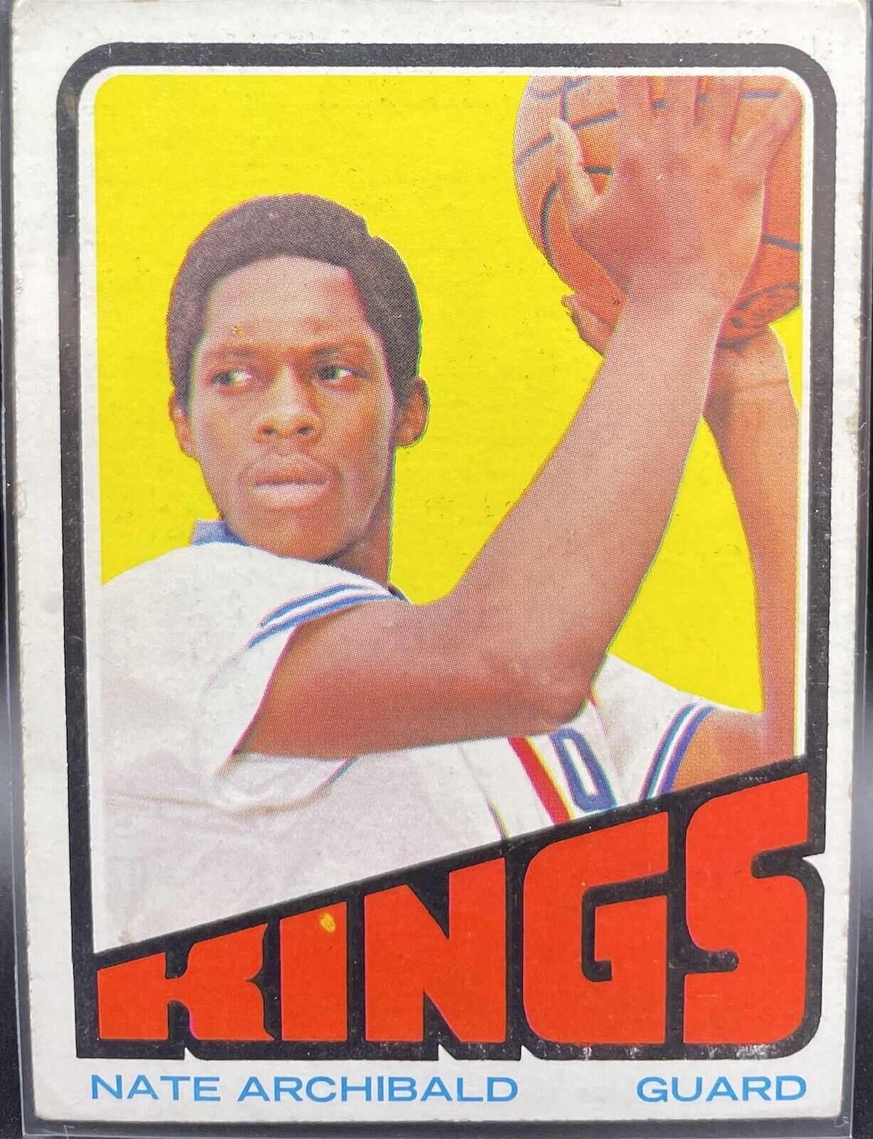 Nate Archibald 1972 Topps Basketball #115  Kansas City Kings HOF