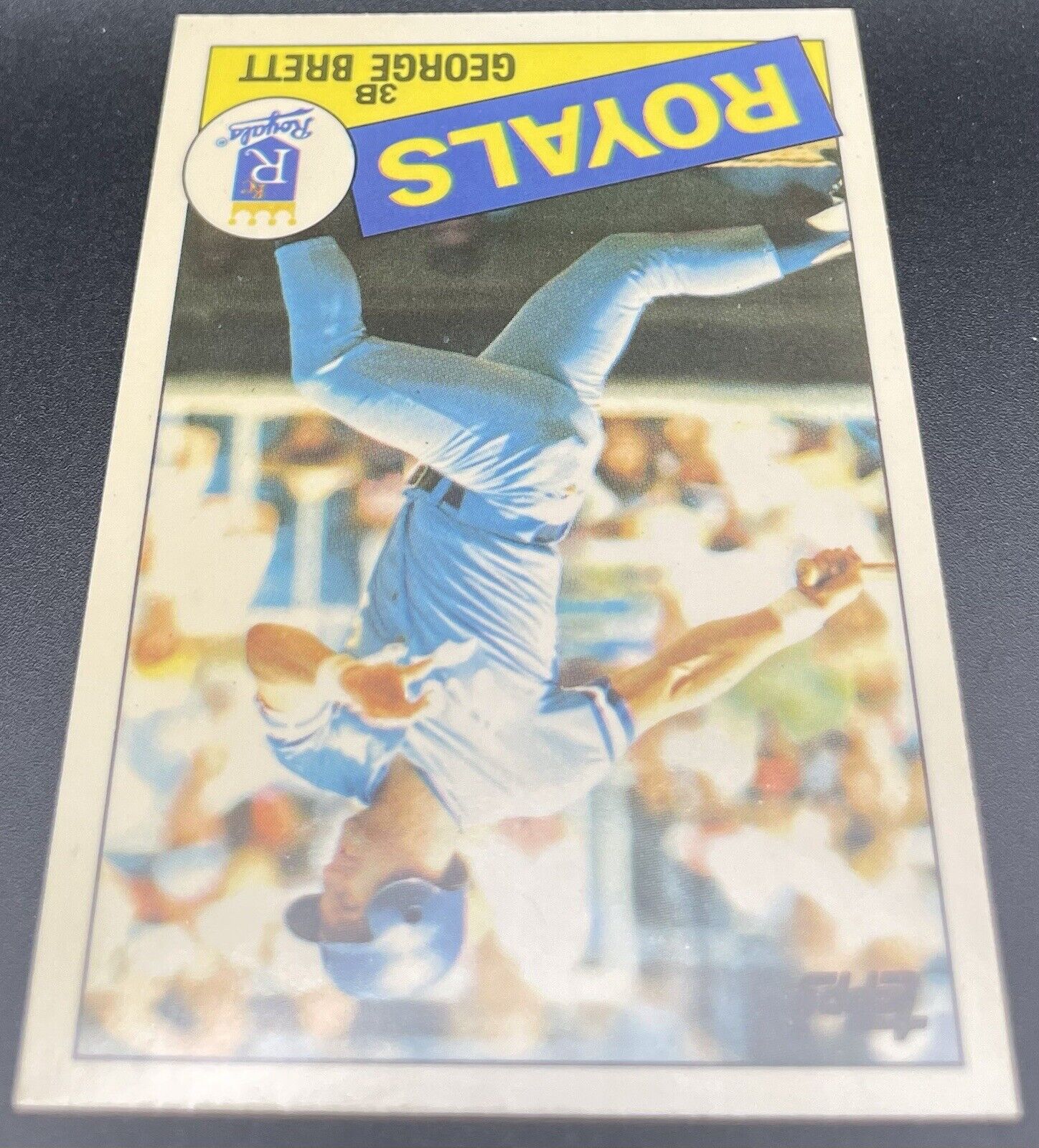 George Brett  1985 Topps (Tiffany)  #100  Kansas City Royals 