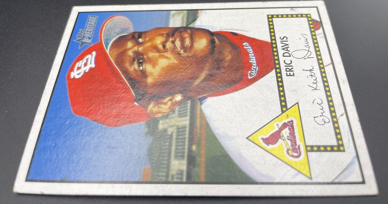 Eric Davis 2001 Topps Retro #295 Louisville Cardinals