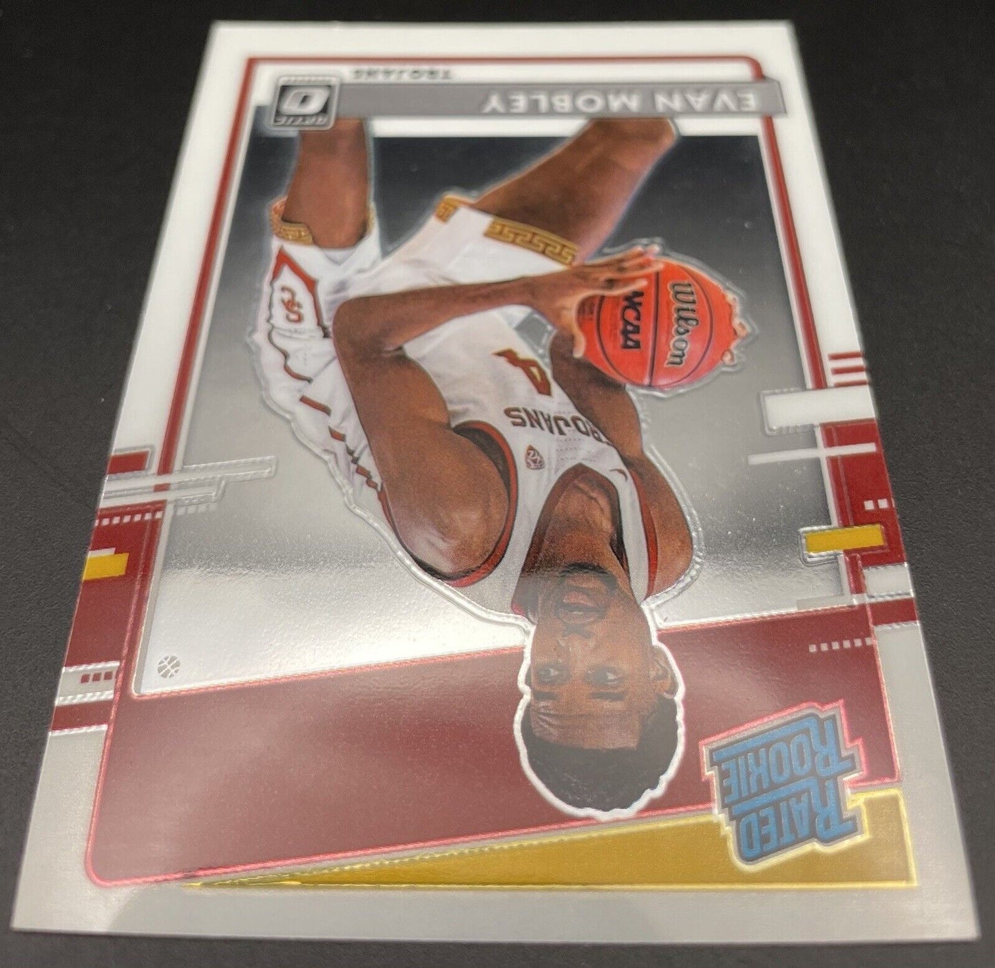 2021 Panini Donruss Optic Evan Mobley Holo Rated Rookie Card #202 CAVS!!!