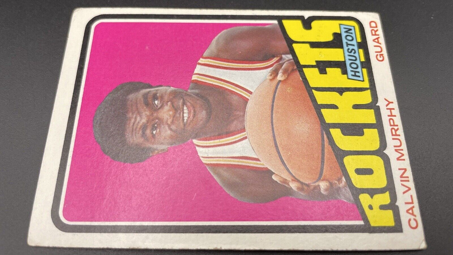 1972 TOPPS HOUSTON ROCKETS CALVIN MURPHY #31 HALL OF FAME