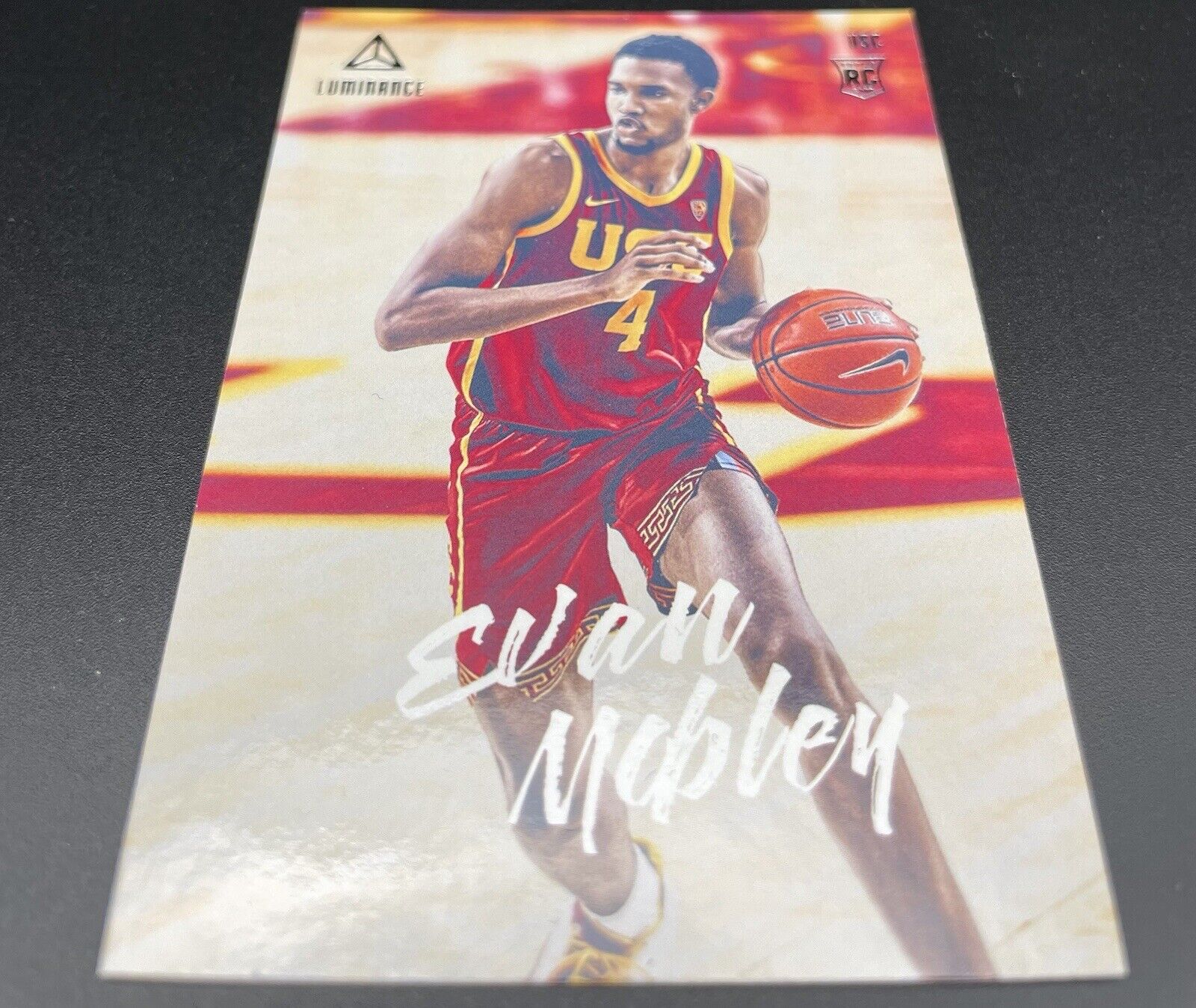 Evan Mobley 2021 Panini Chronicles #77 Rookie Card Cleveland Cavaliers