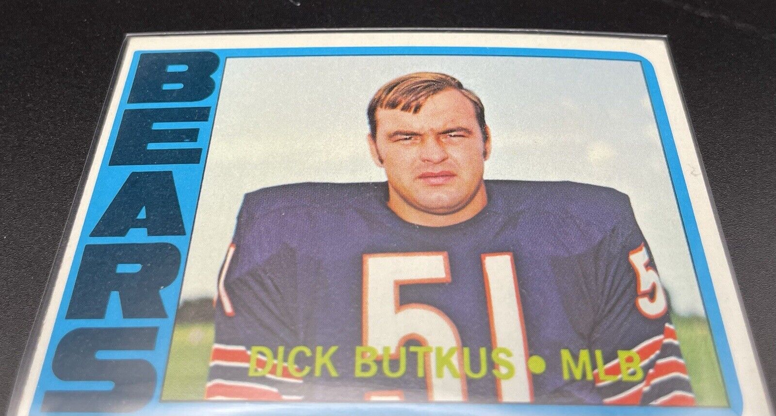 Dick Butkus 1972 Topps #170 Chicago Bears Da Bears