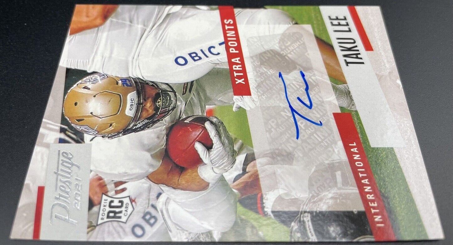 Take Lee 2021 Panini Chronicles Prestige # PS-TLE (RC) Autographs international