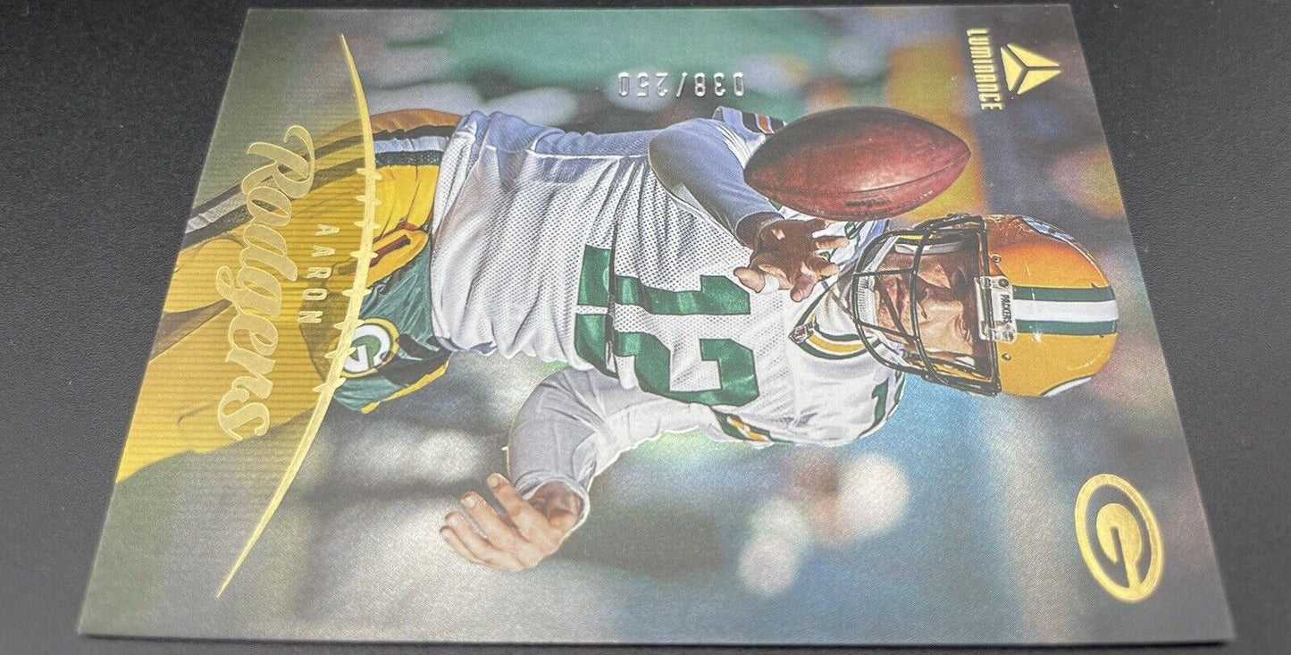 Aaron Rodgers 2023 Panini Luminous #16  Green Bay Packers /250