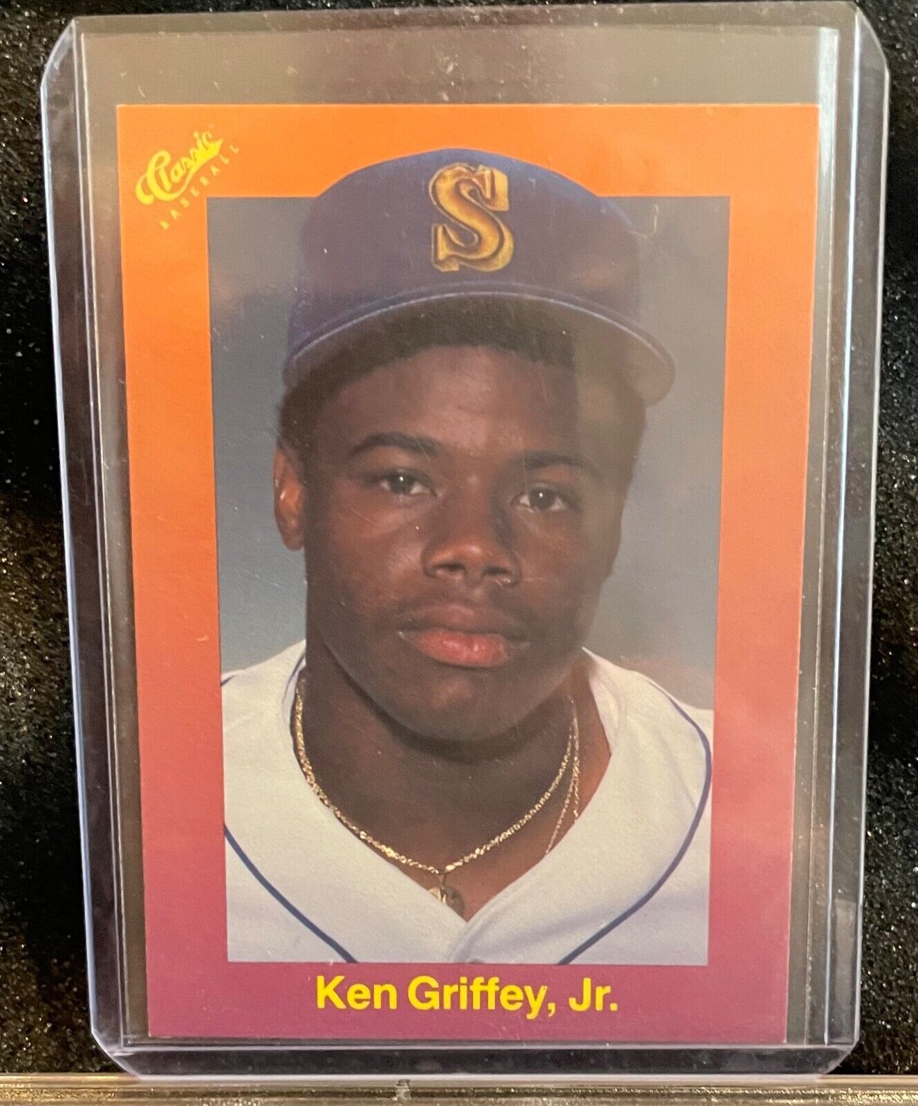 1988- Classic Travel Orange Ken Griffey Jr Rookie Card (RC) #131 - HOF 🔥🔥⚾️