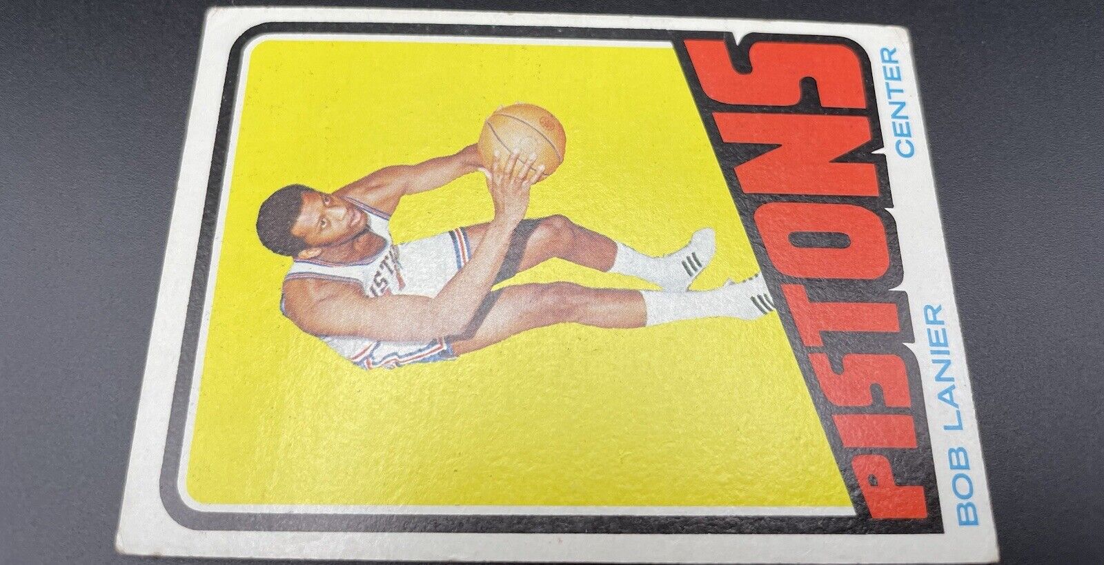 Bob Lanier 1972 Topps #80 Detroit Pistons