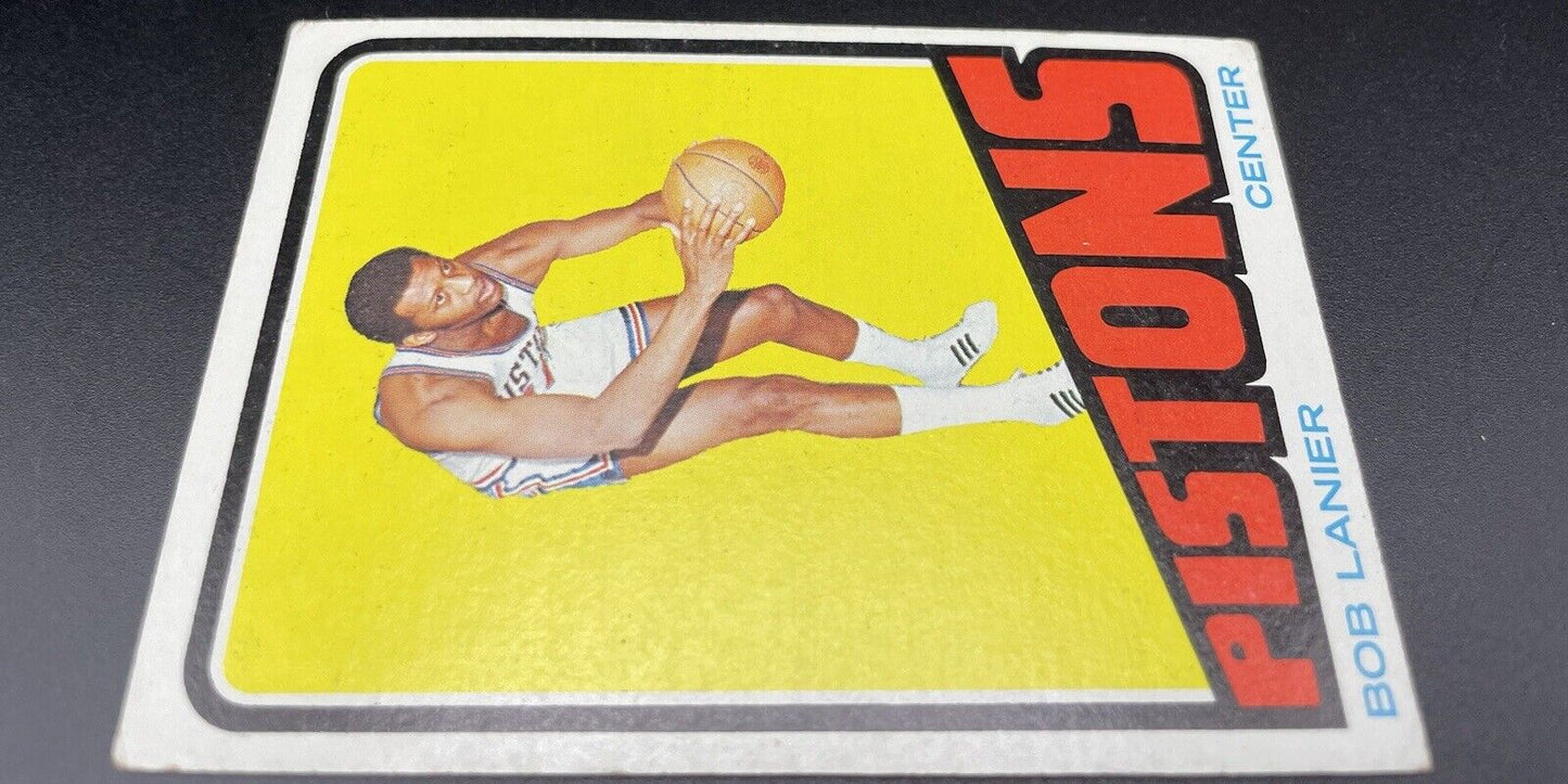 Bob Lanier 1972 Topps #80 Detroit Pistons