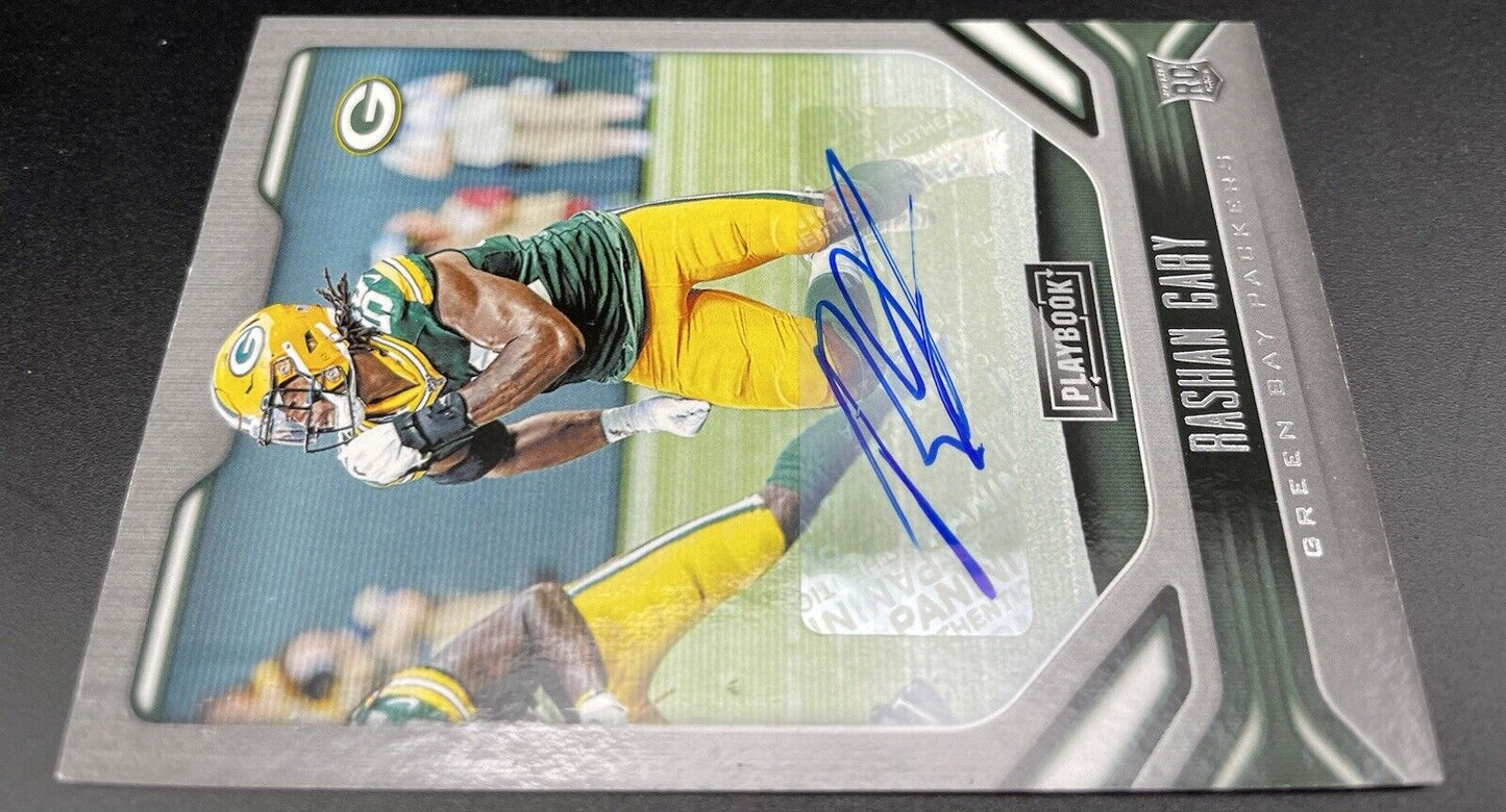 Rashan Gary  2019  Panini Playbook #153 RC Autograph Green Bay Packers￼