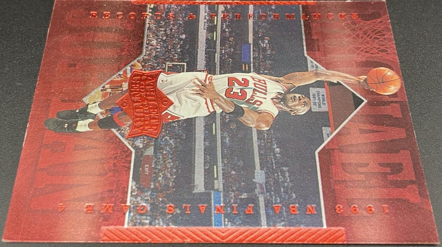 1999 Upper Deck #20 Michael Jordan Records & Performance Chicago Bulls