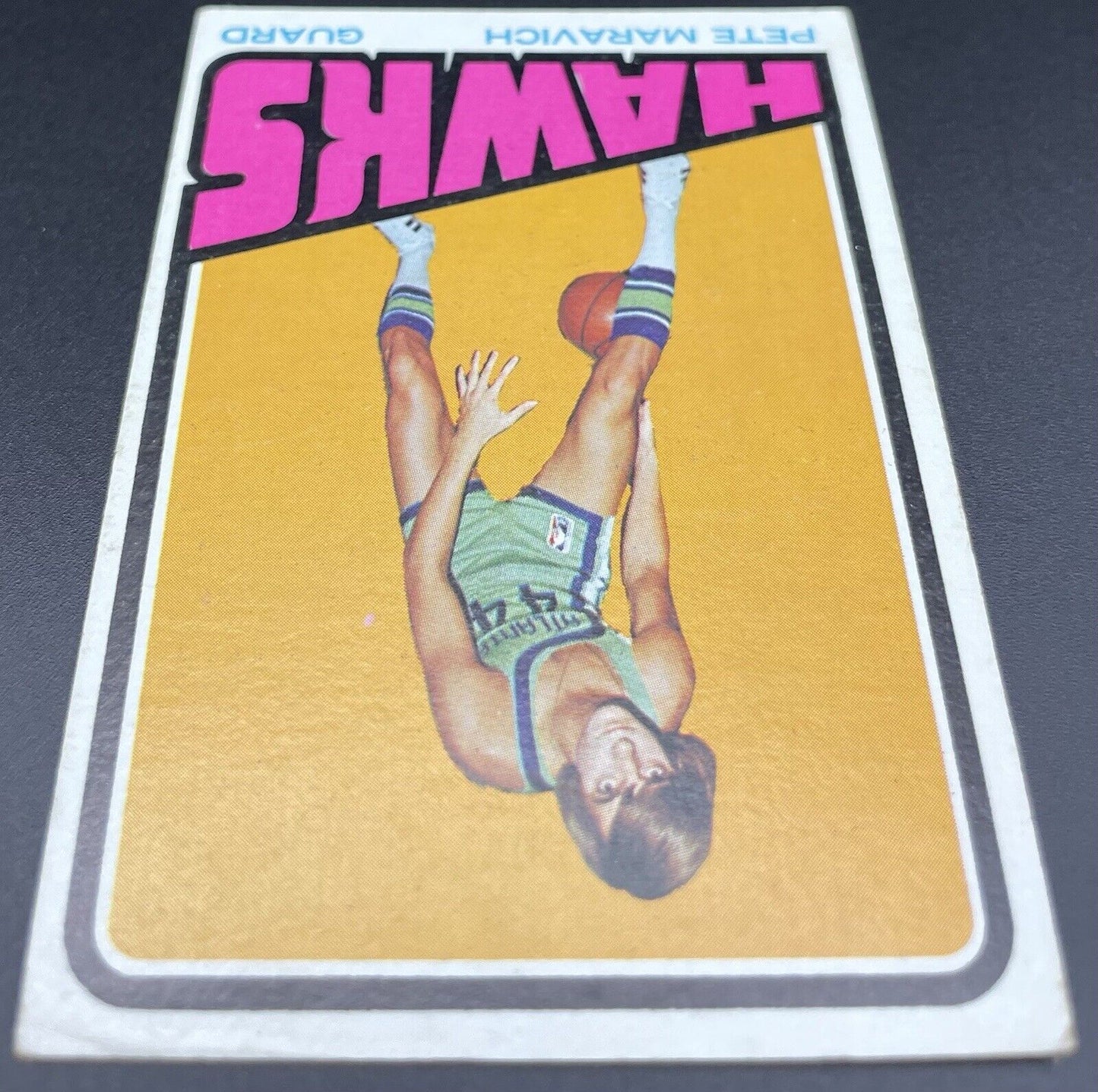 Pete Maravich (Pistol Pete) 1972 Topps #5 HOF Atlanta Hawks