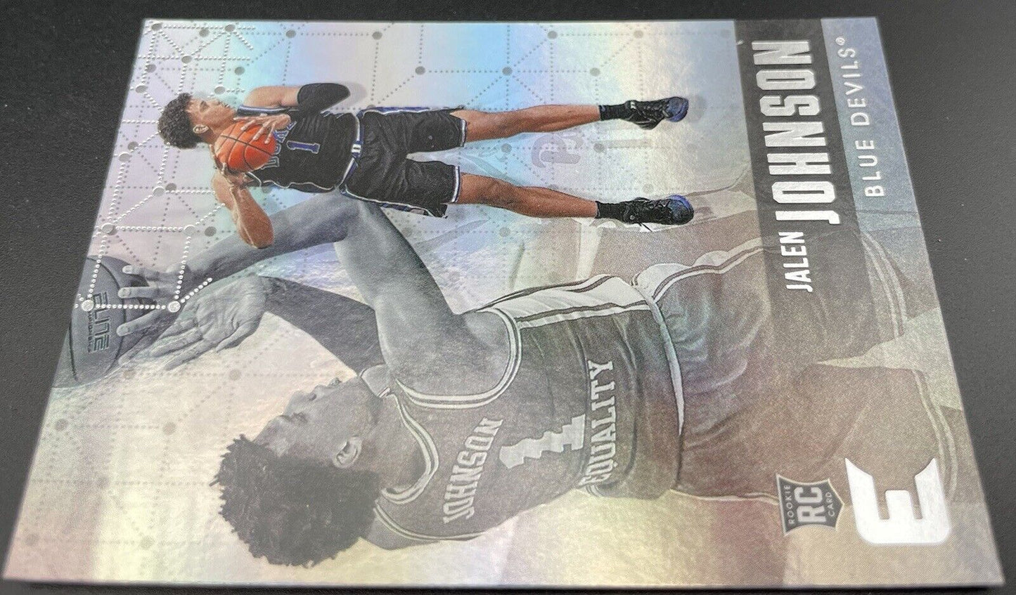 Jalen Johnson 2021 Panini Essential #113 RC Atlanta Hawks