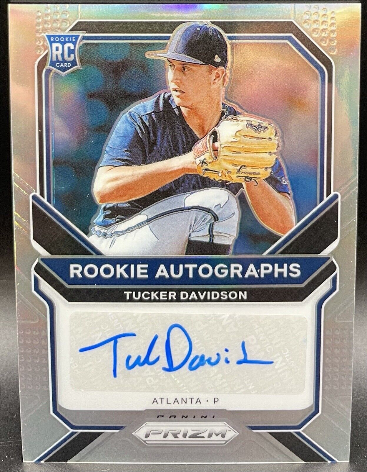 Tucker Davidson 2021 Panini Prizm ROOKIE AUTOGRAPH AUTO RC #RA-TD