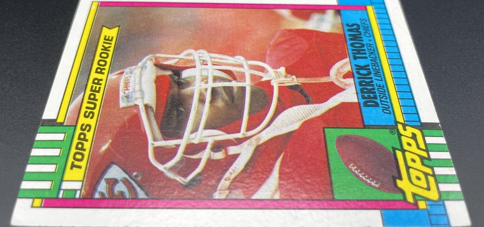 Derrick Thomas 1990 Topps Super Rookie #248 Kansas City Chiefs