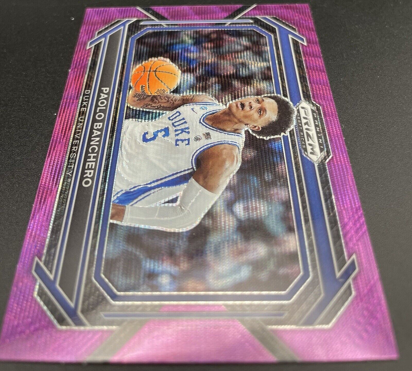 Paolo Banchero 2023 Panini  Prizm Drafts #74  RC Orlando Magic Pink Shimmer